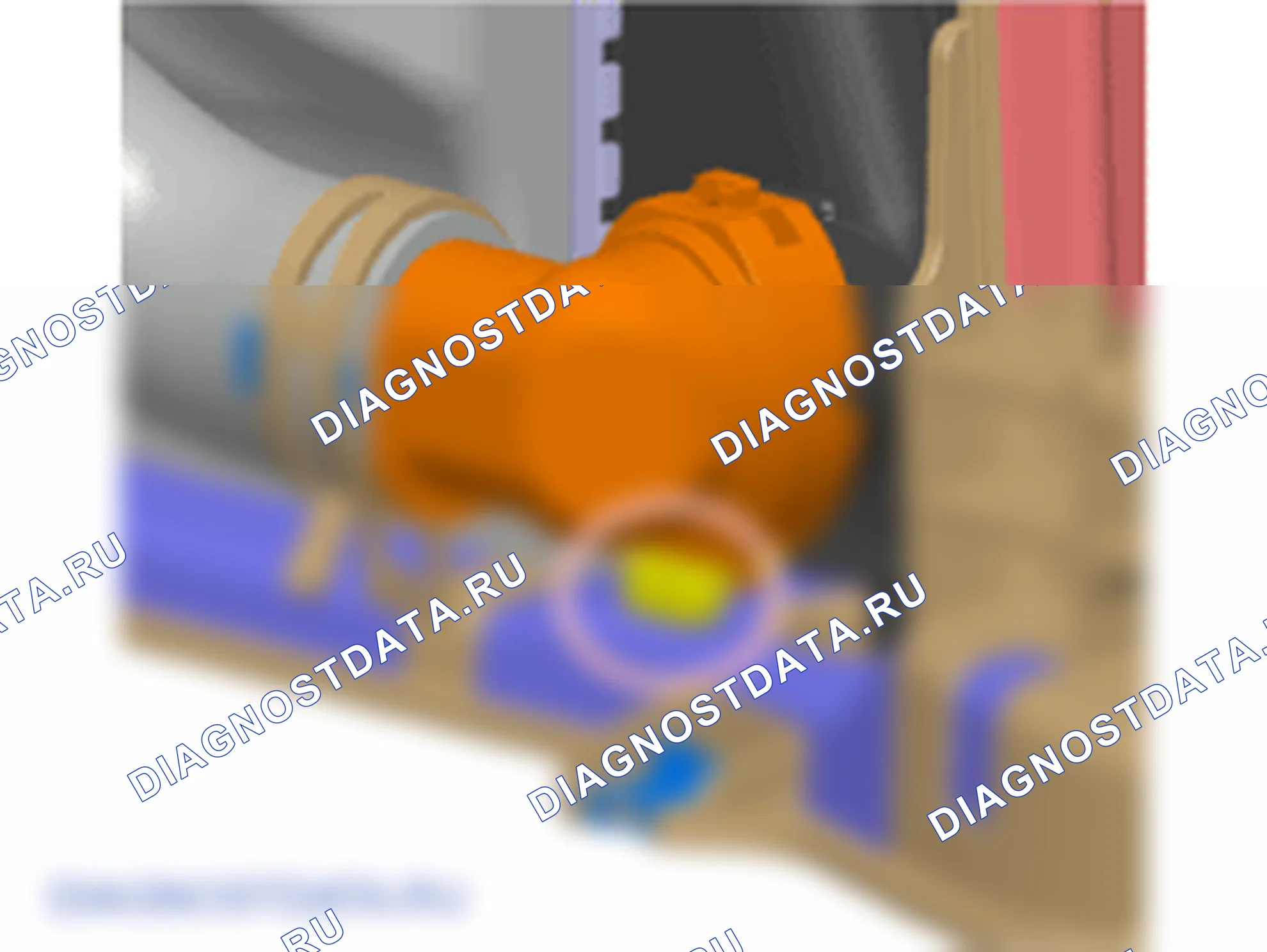 Снятие радиатора. Hyundai i20 GB