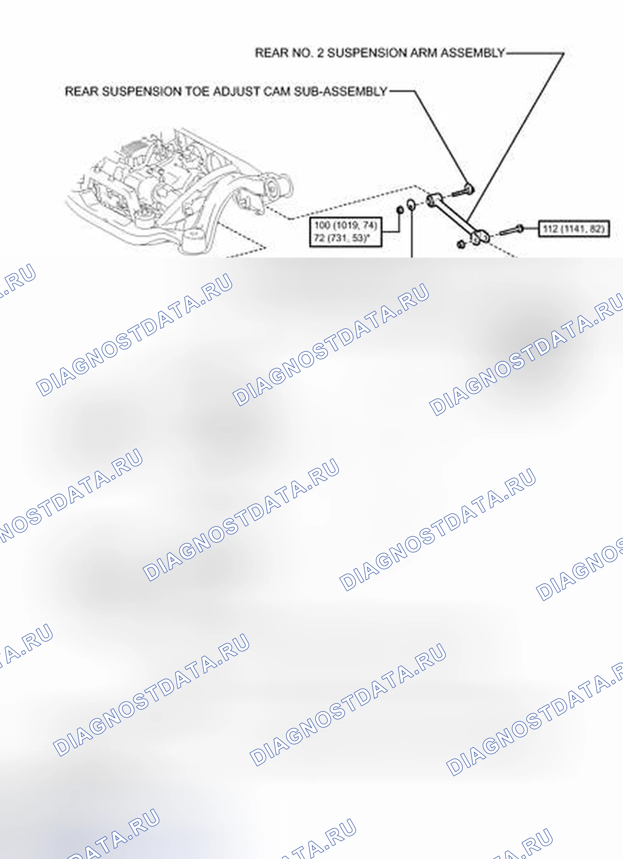 Рис. 418: ИЛЛЮСТРАЦИЯ. Toyota Highlander II рестайлинг