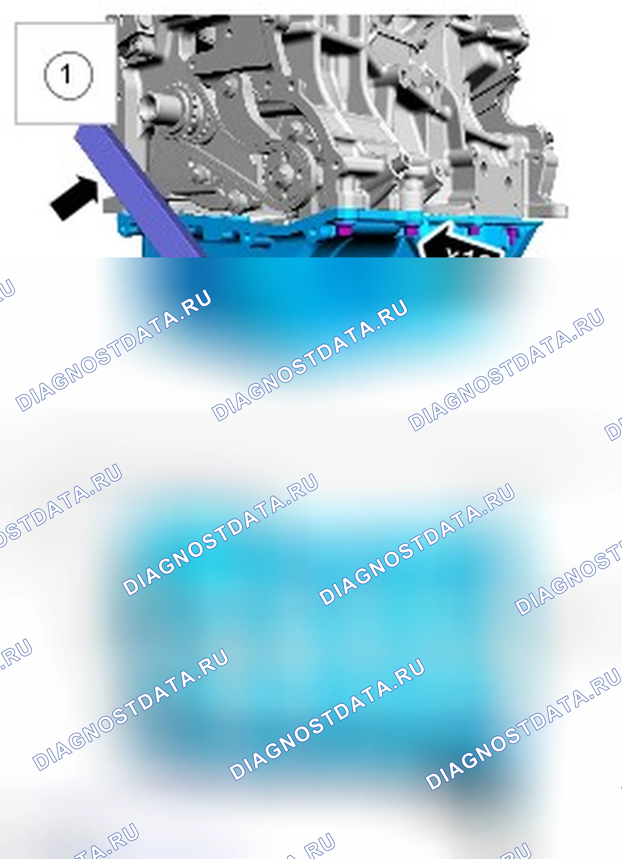 Сборка двигателя. Ford Galaxy III
