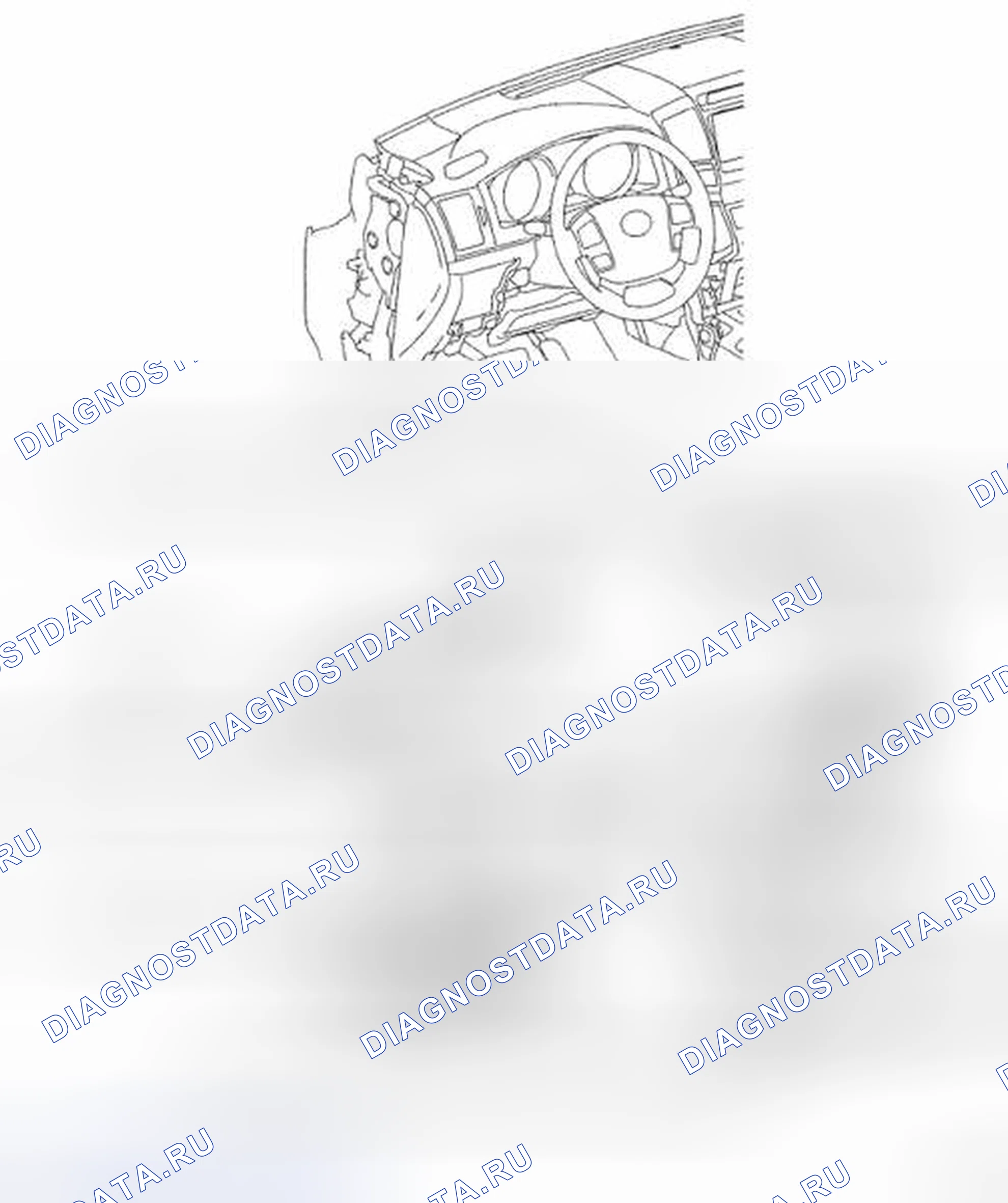 Рис. 76: КОМПОНЕНТЫ. Toyota Land Cruiser 200