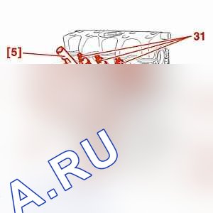 Демонтаж: двигателя — b1bk0jac. Peugeot 106 I