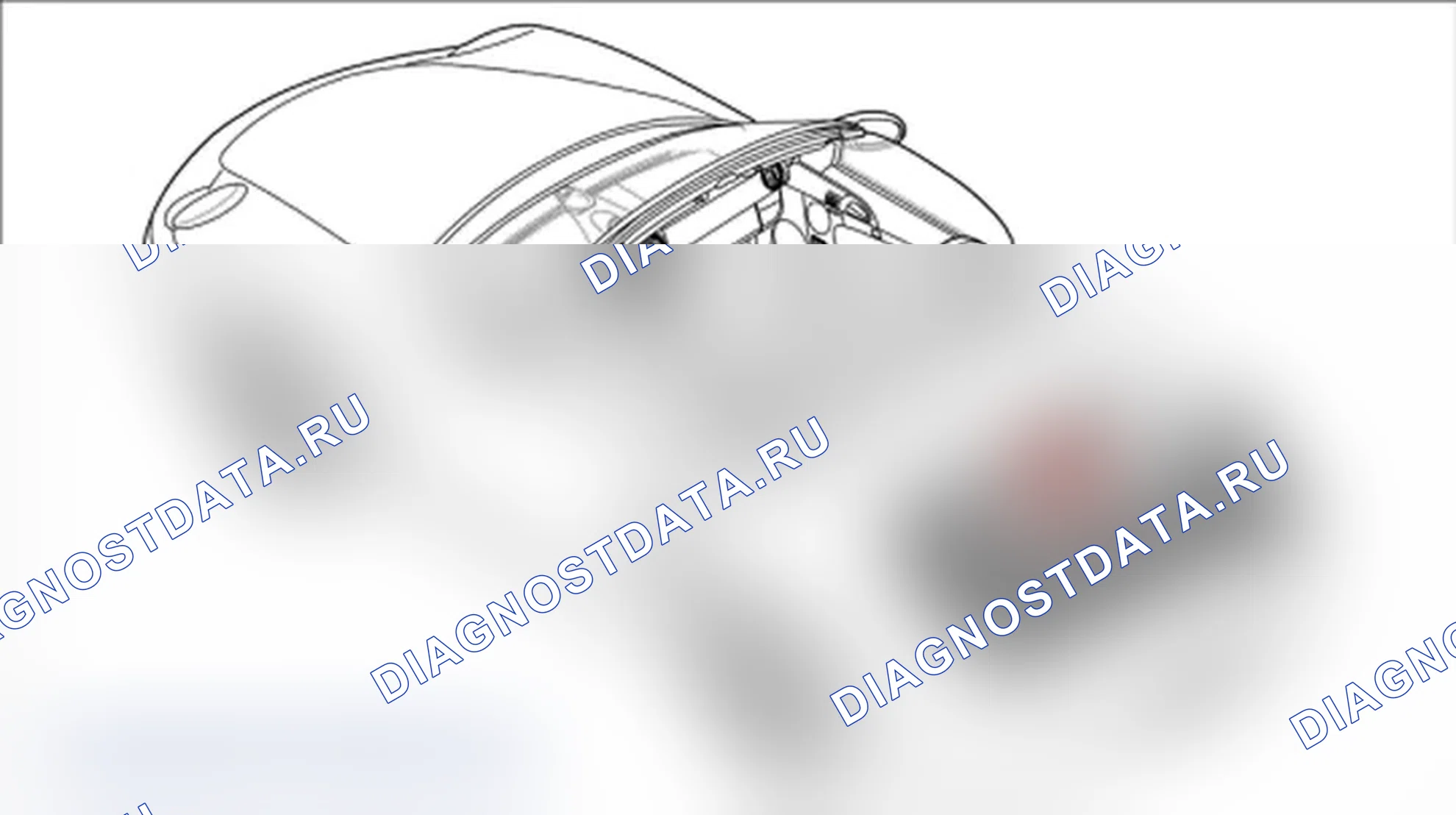 Рис. 29: Снятие панели отделки заднего багажного отделения (переборки). Porsche Boxster S 987