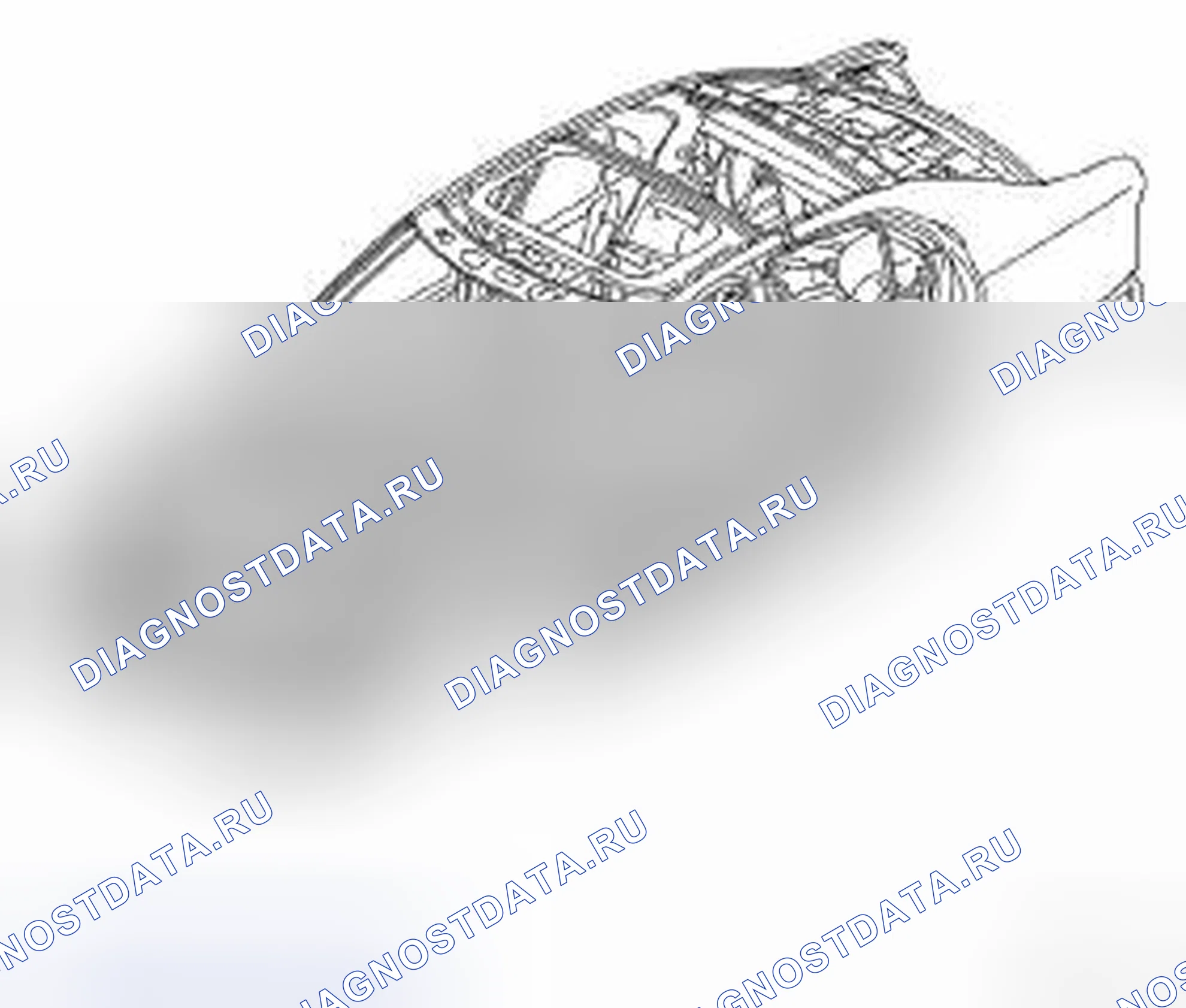 Рис. 443: Конструкция кузова. Saab 9-3 II