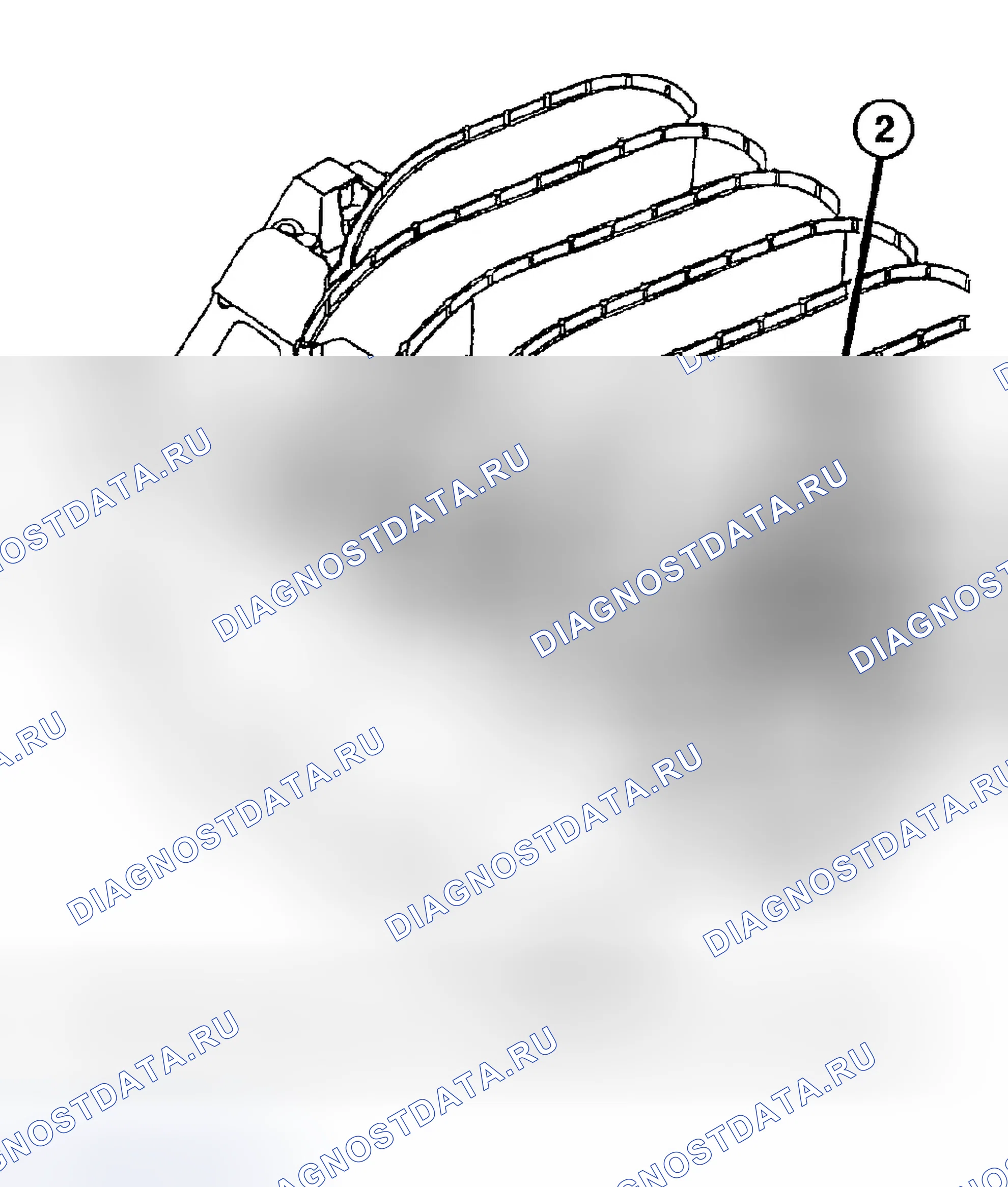 Рис. 37: 3.7л В-6 / 4.7л В-8. Dodge Pickup R1500 