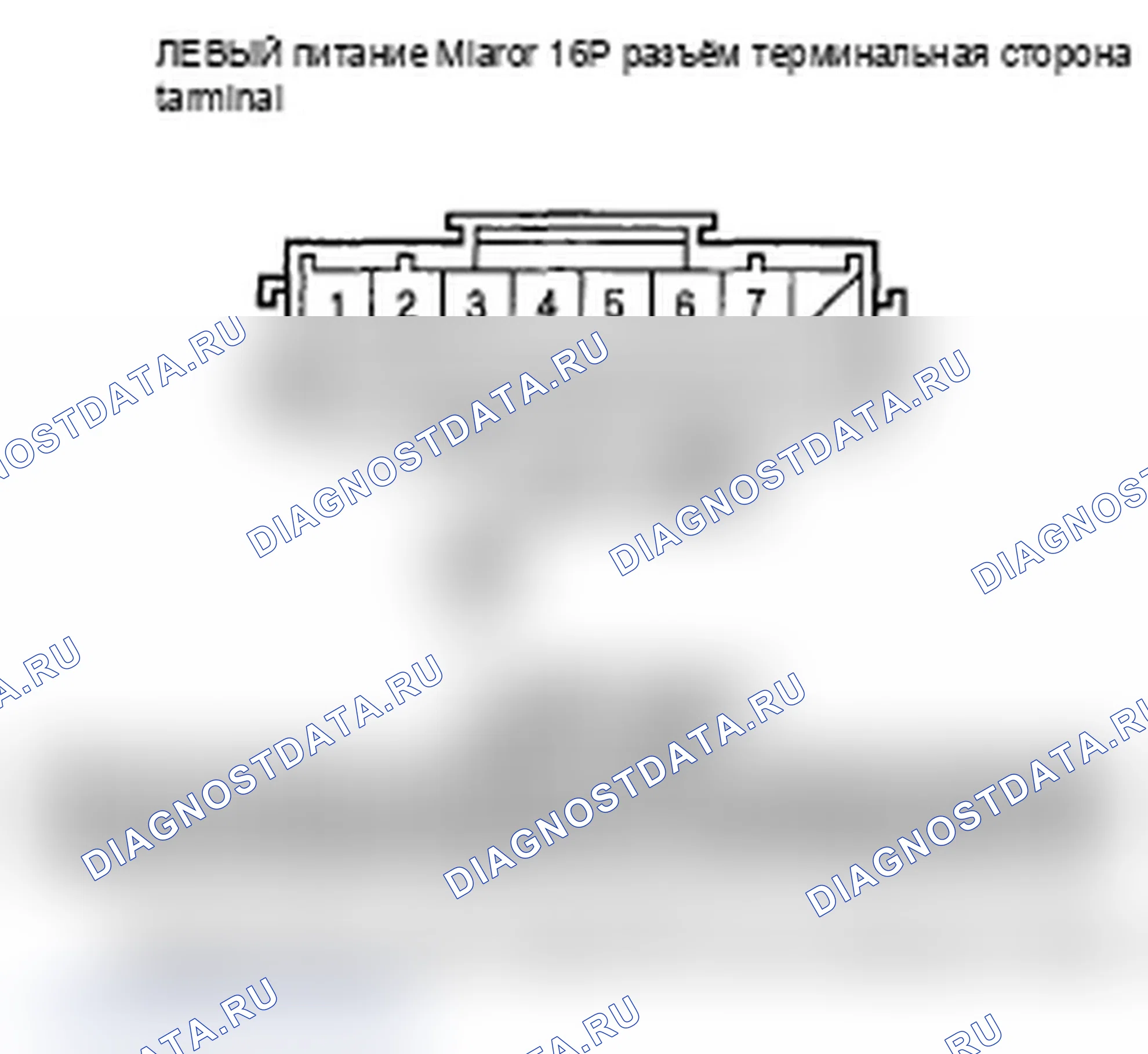 Рис. 77: B2183 расшифровка кода ошибки: ошибка сигнала левого силового зеркала по вертикали. Acura RL II рестайлинг