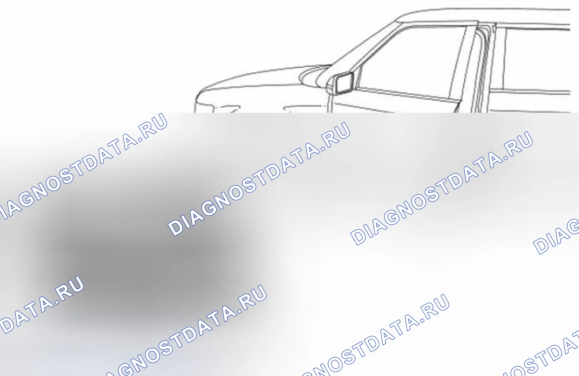 Рис. 11: Система маркировки транспортных средств (VC). Ford Flex I