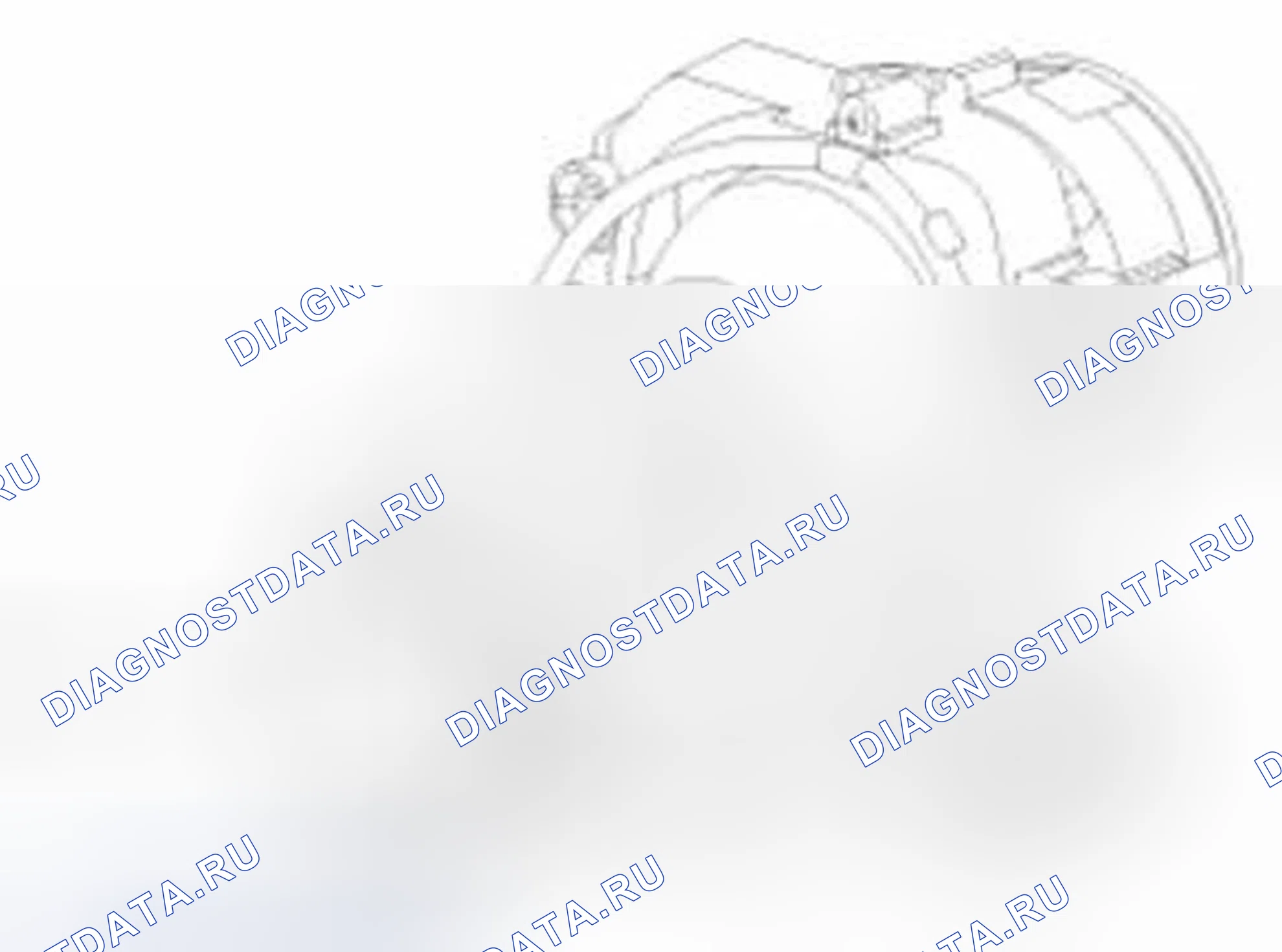 Рис. 20: Привод нивелирования (A). Hyundai Equus II