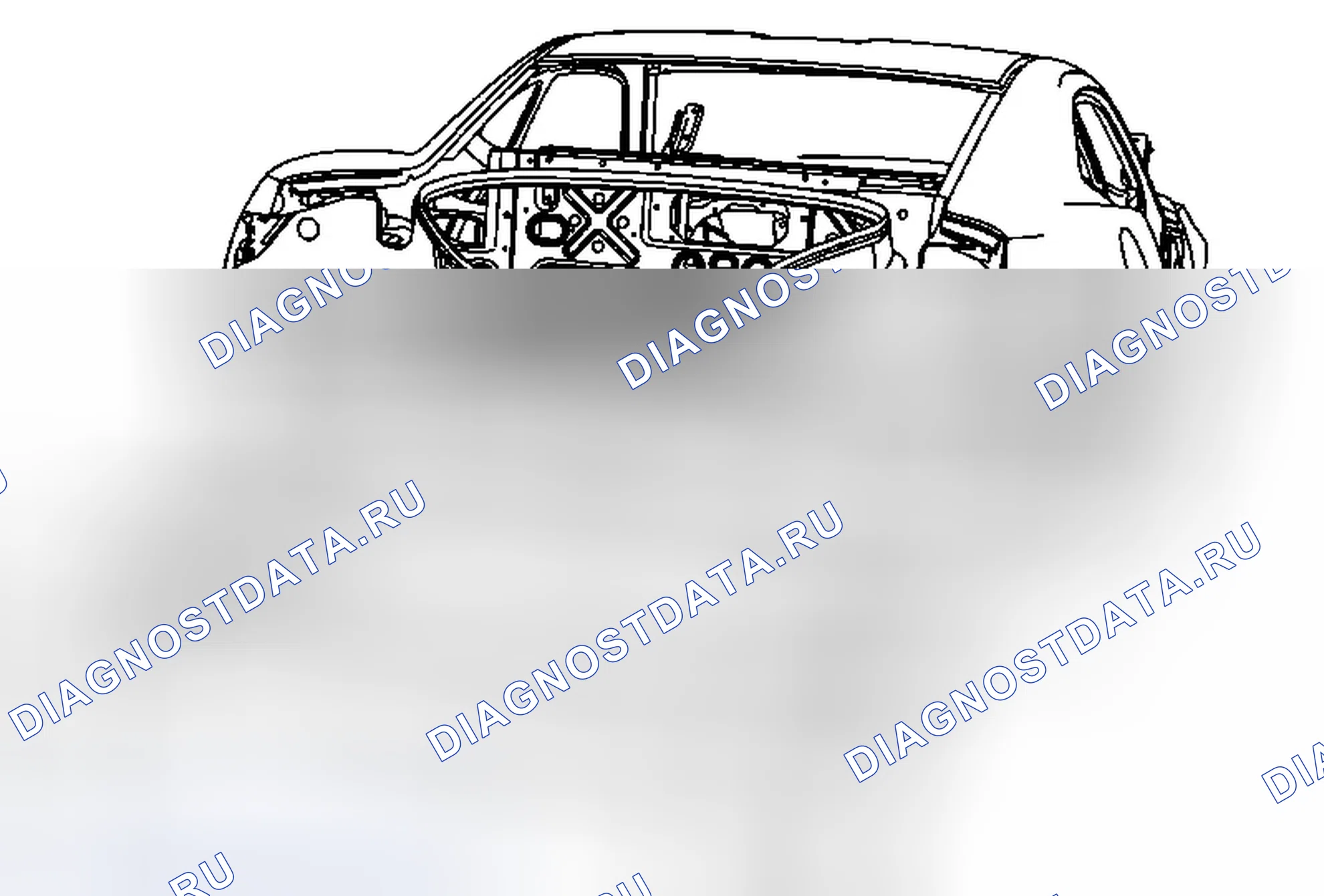 Рис. 13: Замена ударного бруса заднего бампера. Chevrolet Camaro V