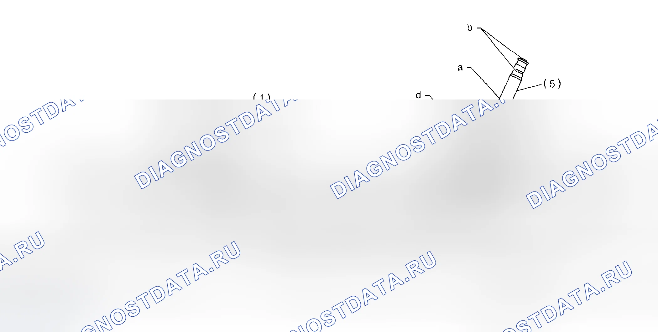 Рис. 104: Выявление возможных мест утечки масла. Subaru Impreza GD/GC/GG