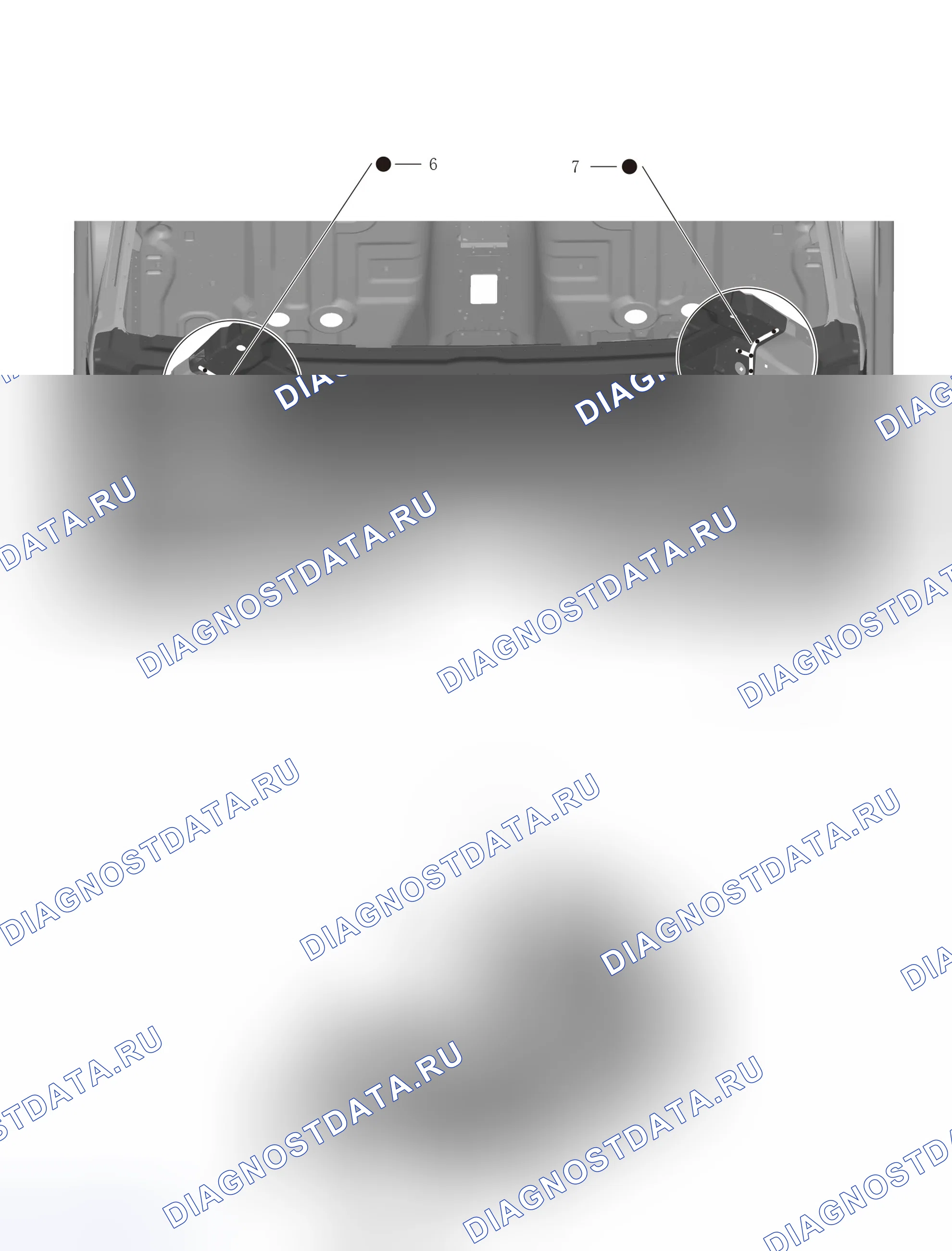 Верхний узел переднего периметра — Great Wall Wingle-7. Great-Wall Wingle 7 I