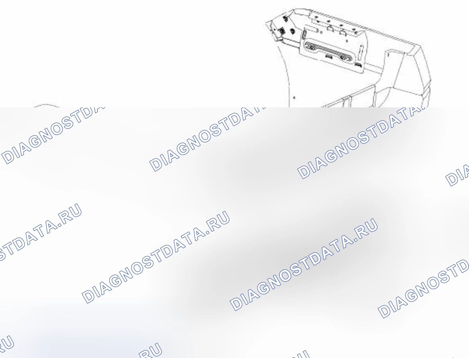 Рис. 62: Модуль помощи при парковке (PAM) - Экспедиция. Ford Expedition III