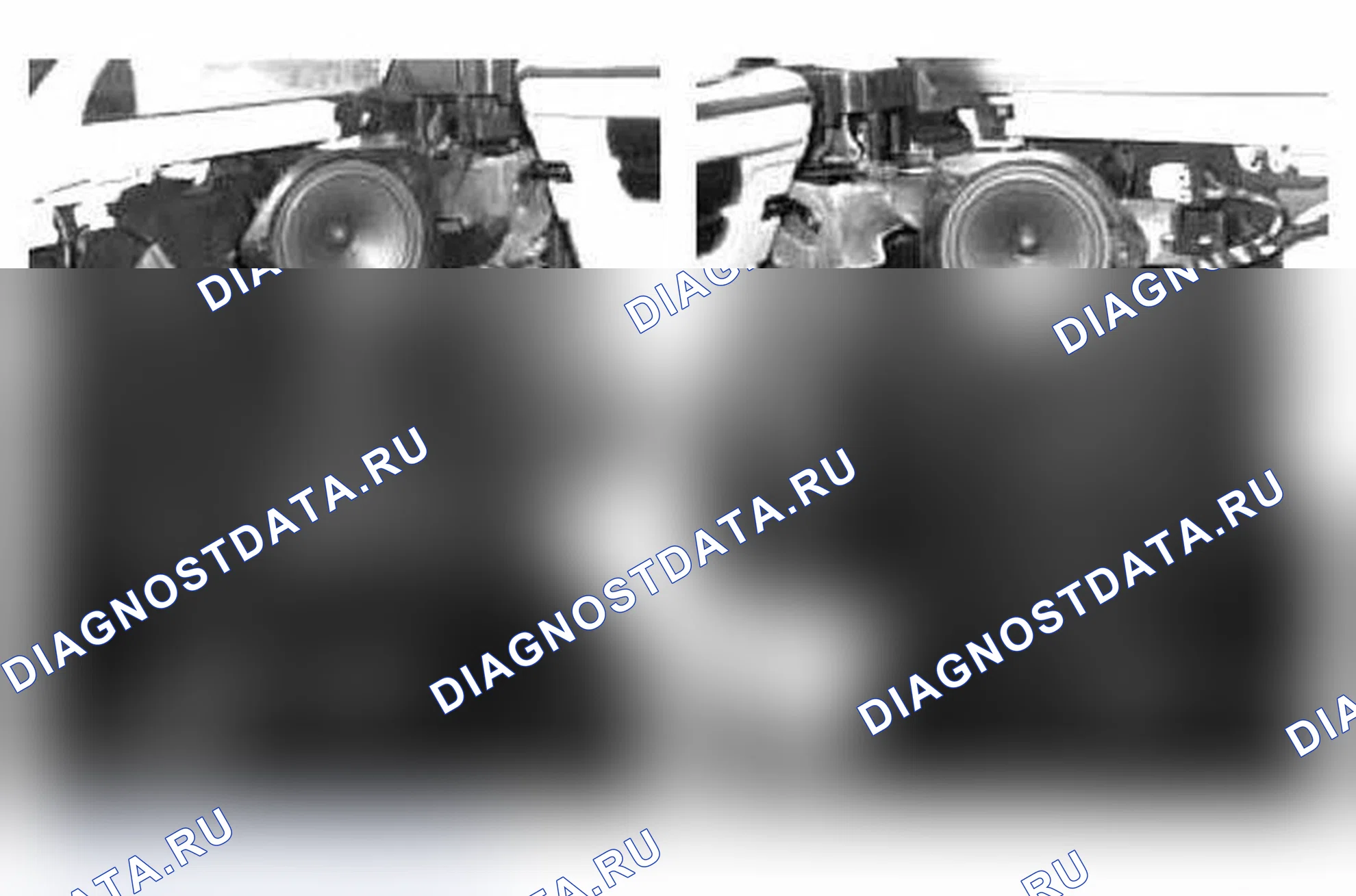 Рис. 163: Динамики аудиосистемы. BMW M3 E46