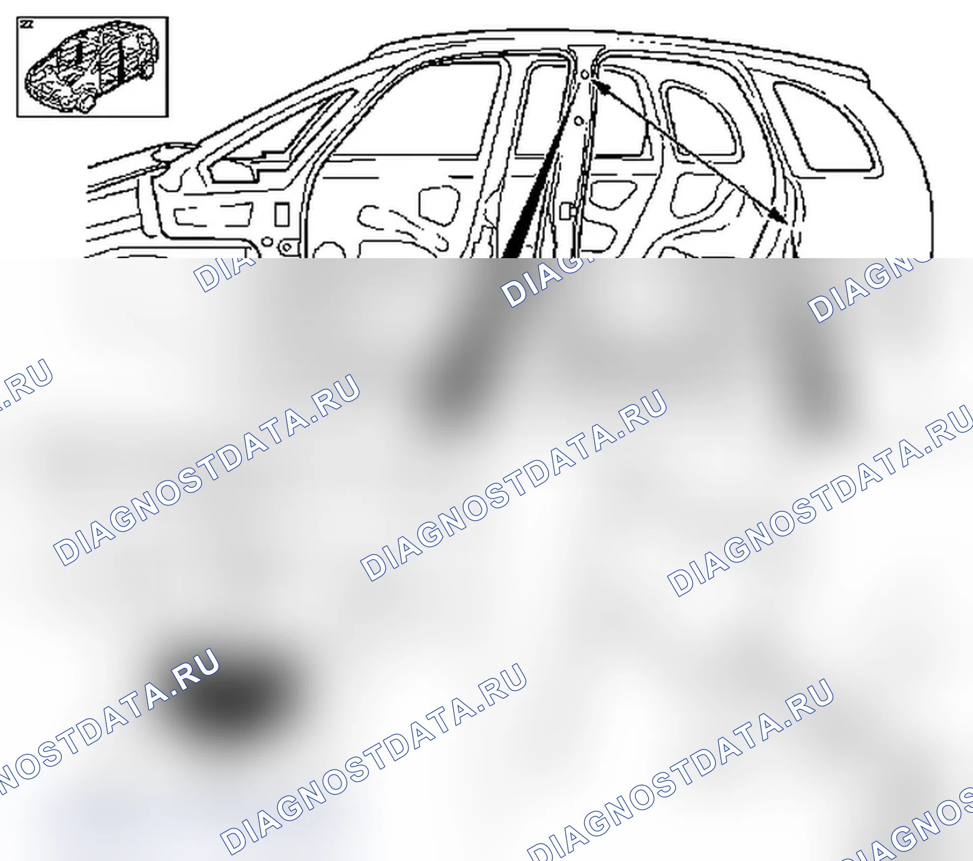 Заменить среднюю стойку. Opel Meriva A рестайлинг