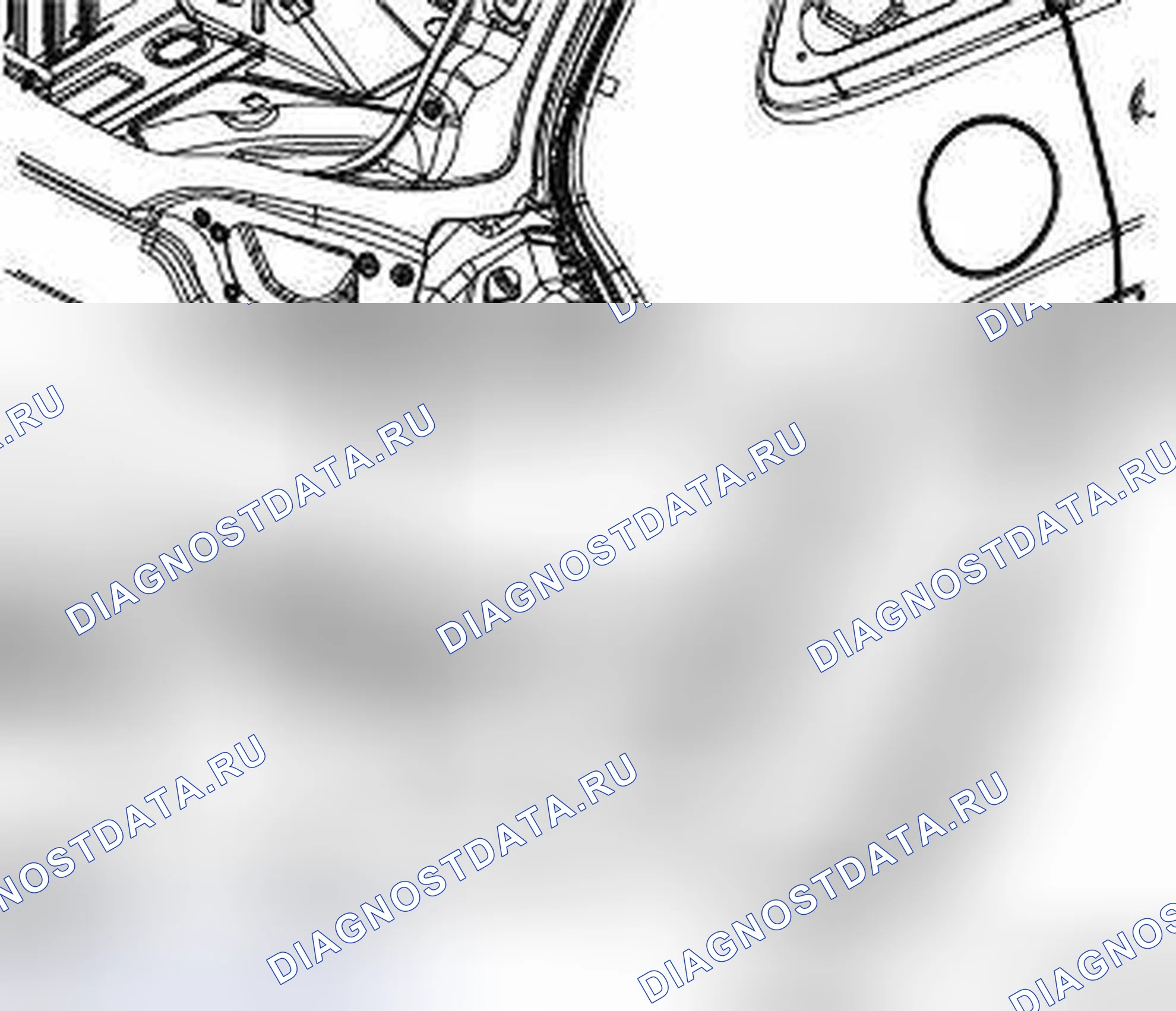 Рис. 122: ДЕМОНТАЖ - БОРДЮРНАЯ РЕЙКА. Jeep Cherokee V рестайлинг
