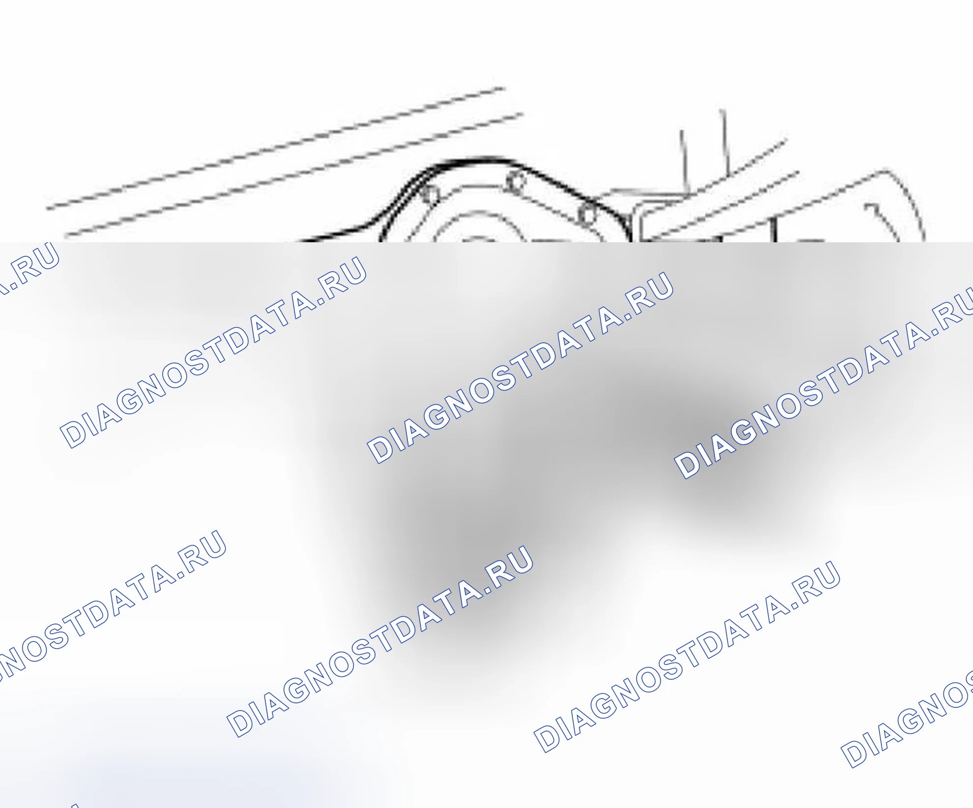 Рис. 66: Коррекция постности - спереди, F-250, F-350, 4x4 и F -450, F-550. Ford Excursion I