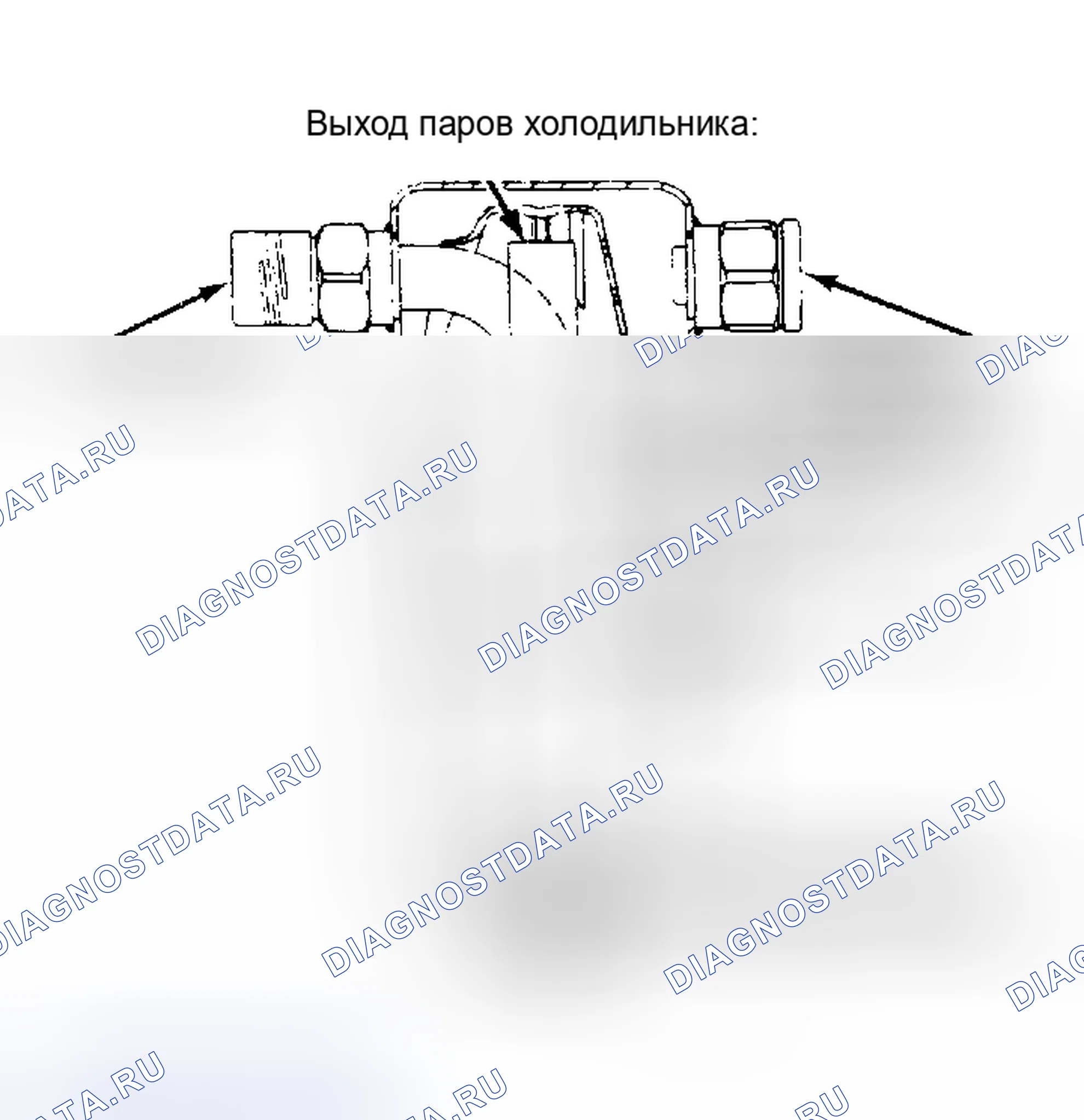 Рис. 26: Схема, показывающая работу аккумулятора Аккумулятор предотвращает попадание жидкости R-12 в компрессор.. Pontiac Grand Prix IV