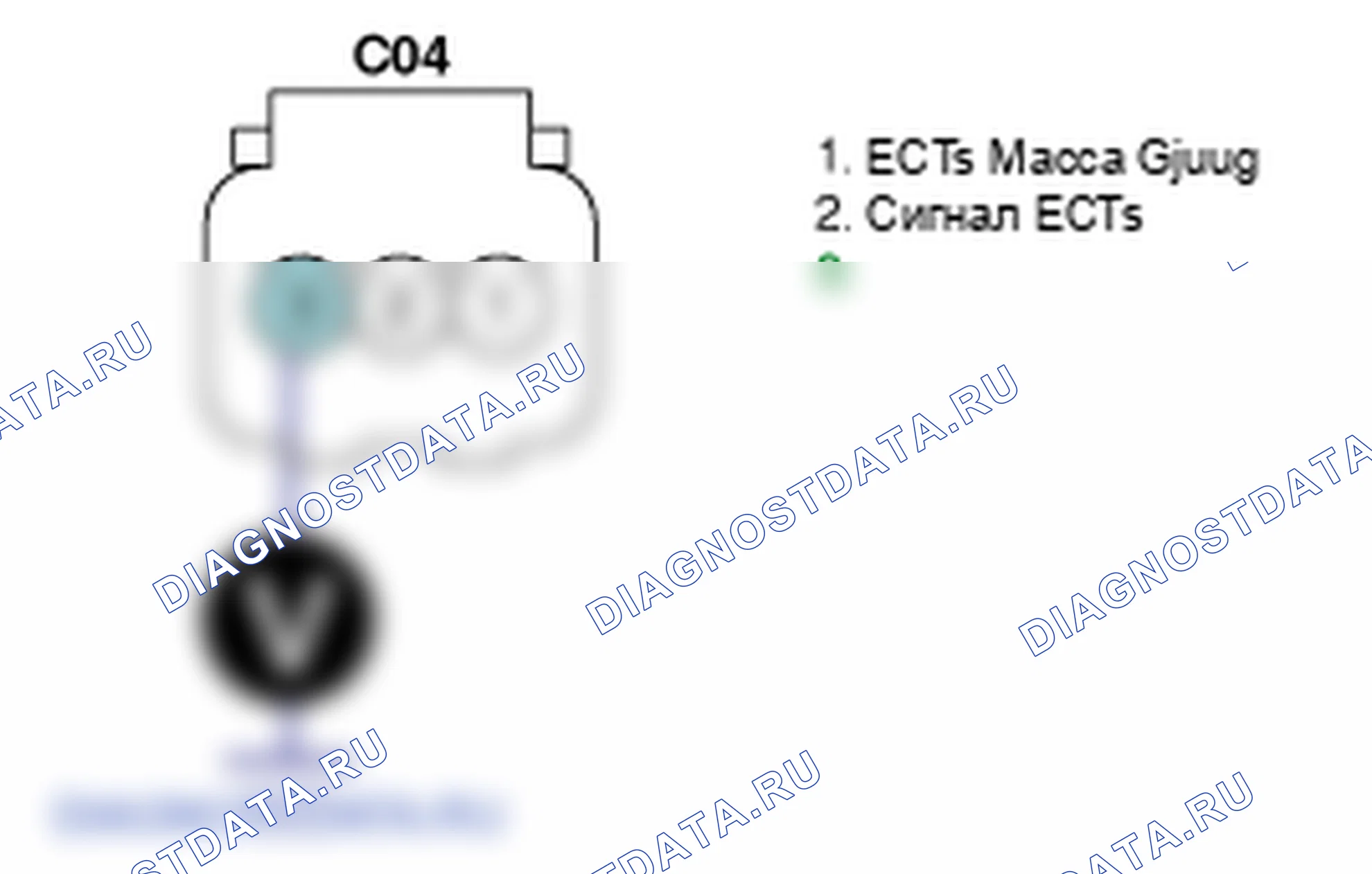 Контроль проводов — P0217. Hyundai Santa Fe CM
