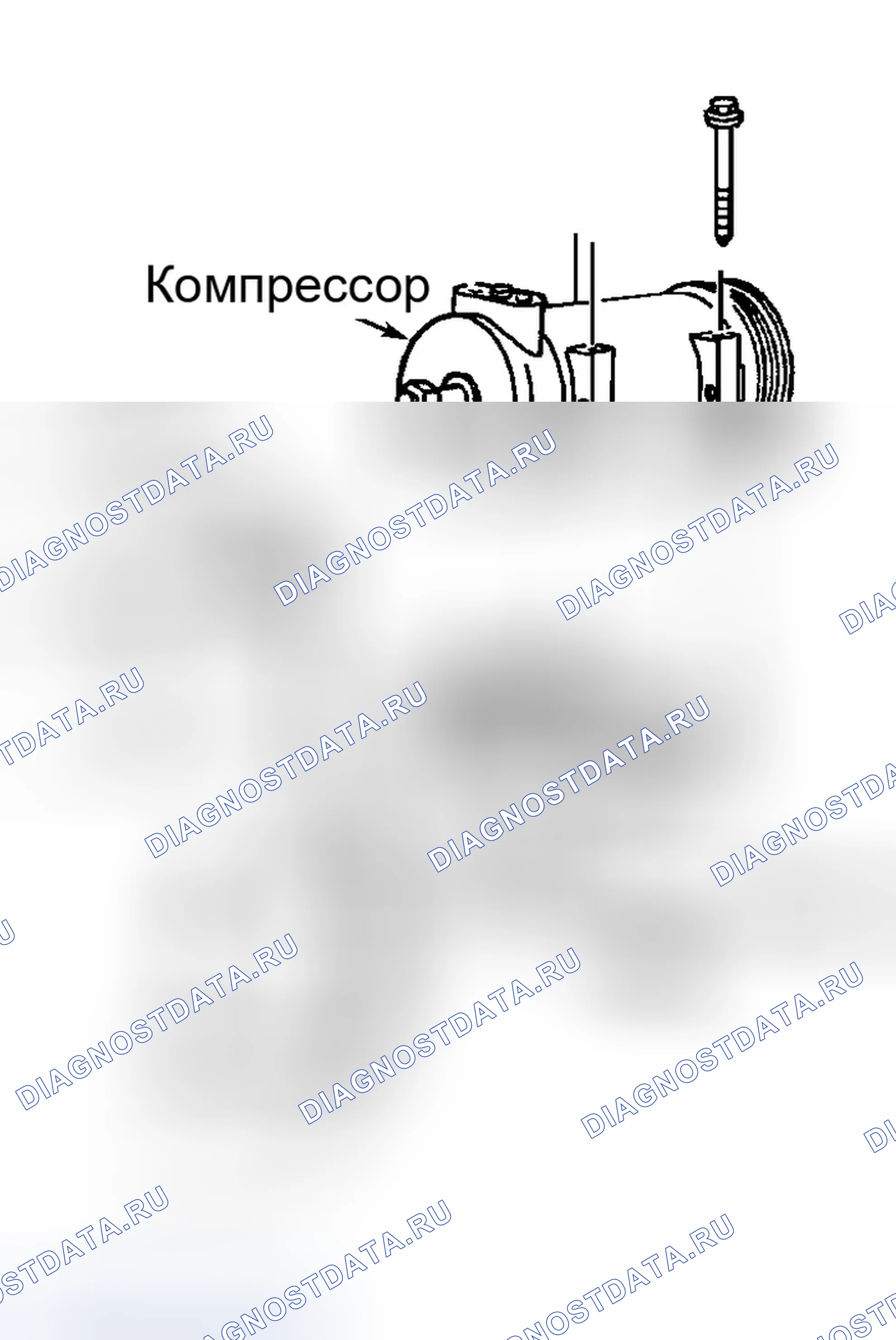 Рис. 25: Демонтаж и монтаж. Dodge Dakota II