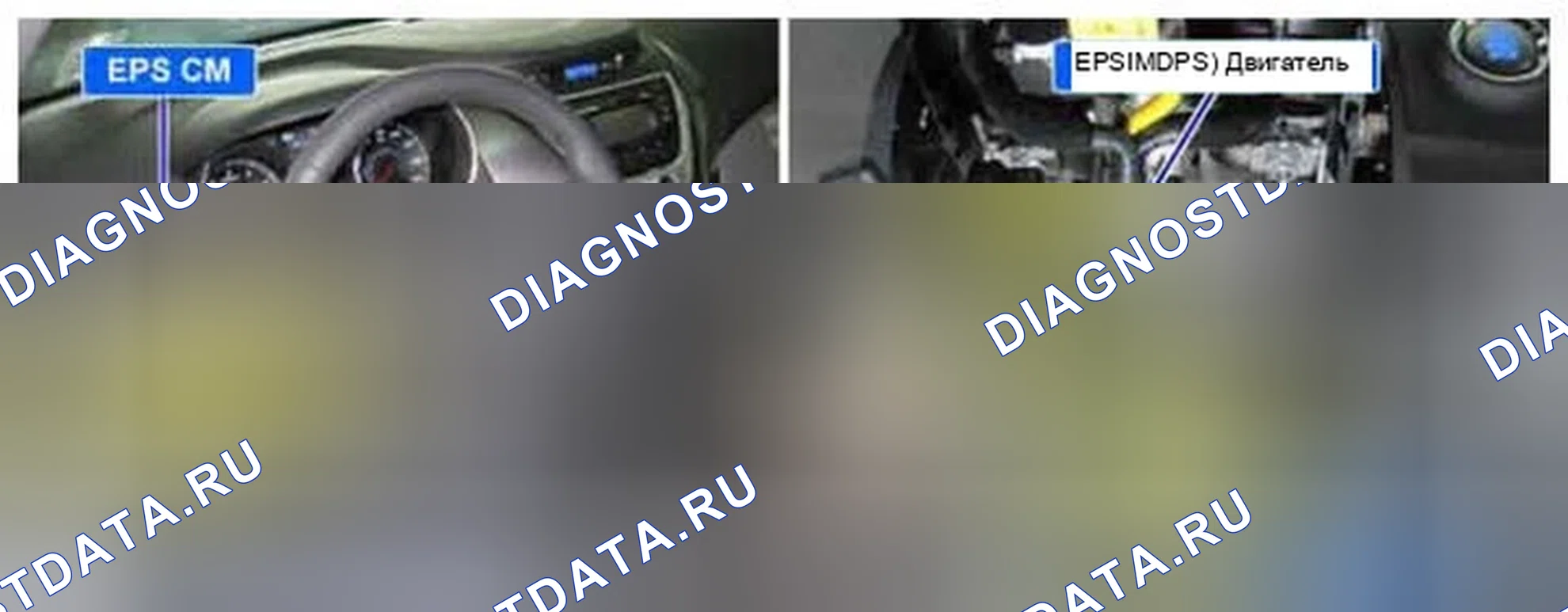 Рис. 92: Расположение компонентов. Hyundai Elantra V