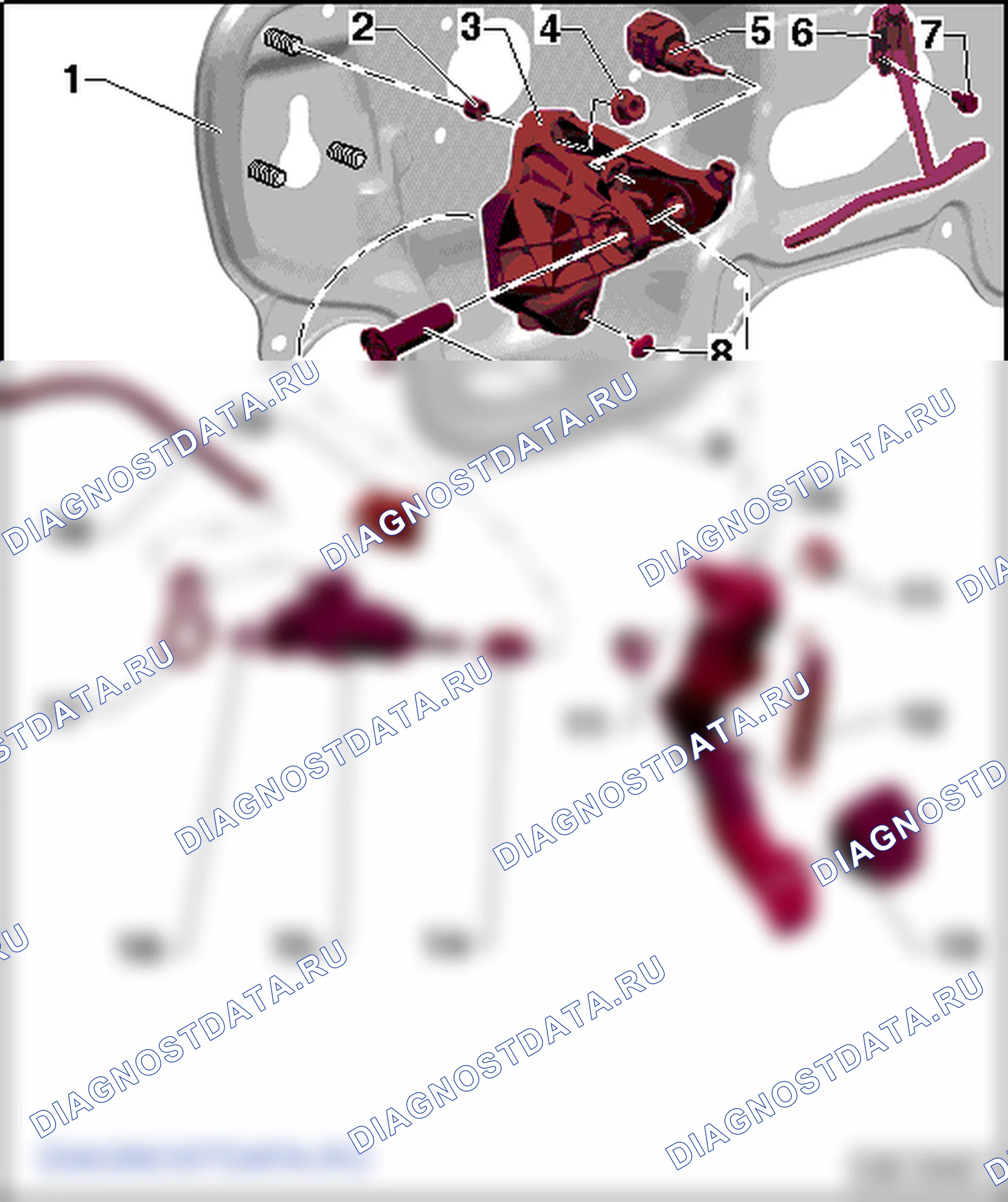 Как отремонтировать привод сцепления (6-ступенчатая МКП 02U). SEAT Toledo Iv