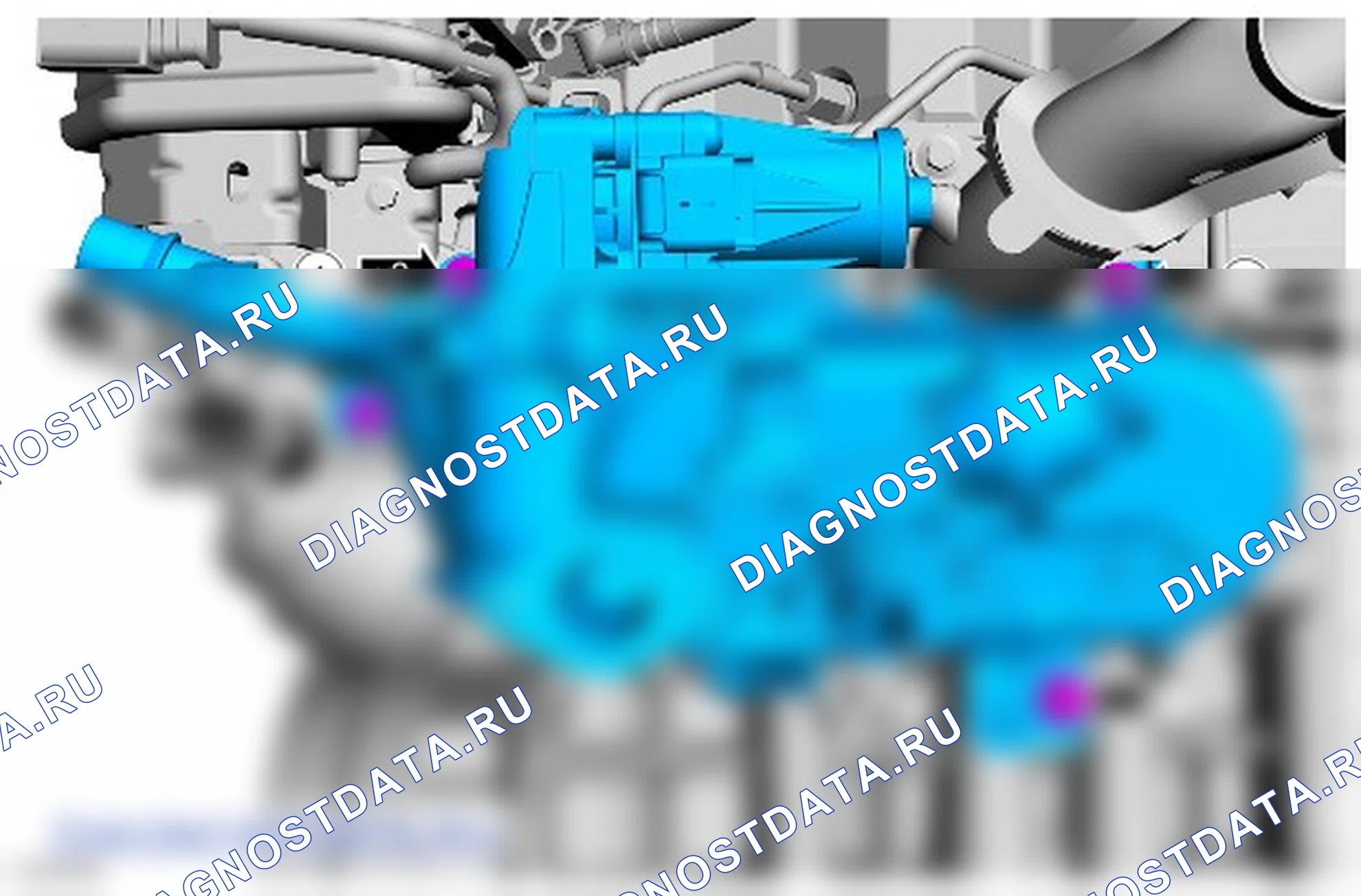 Как снять и установить охладитель системы рециркуляции отработавших газов (EGR). Ford Grand C-MAX II рестайлинг
