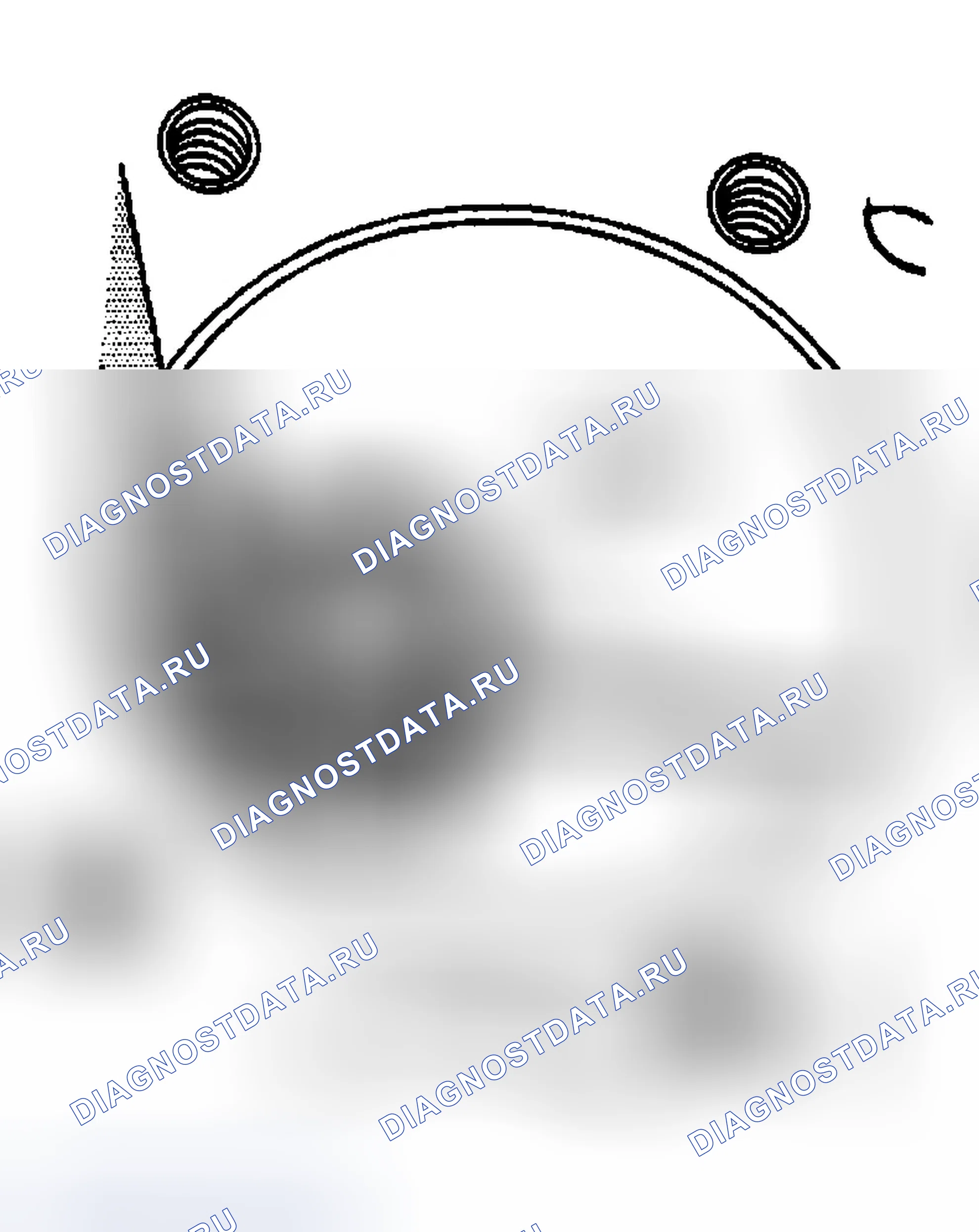 Рис. 1454: Выбор поршня. Chevrolet Silverado 2500 