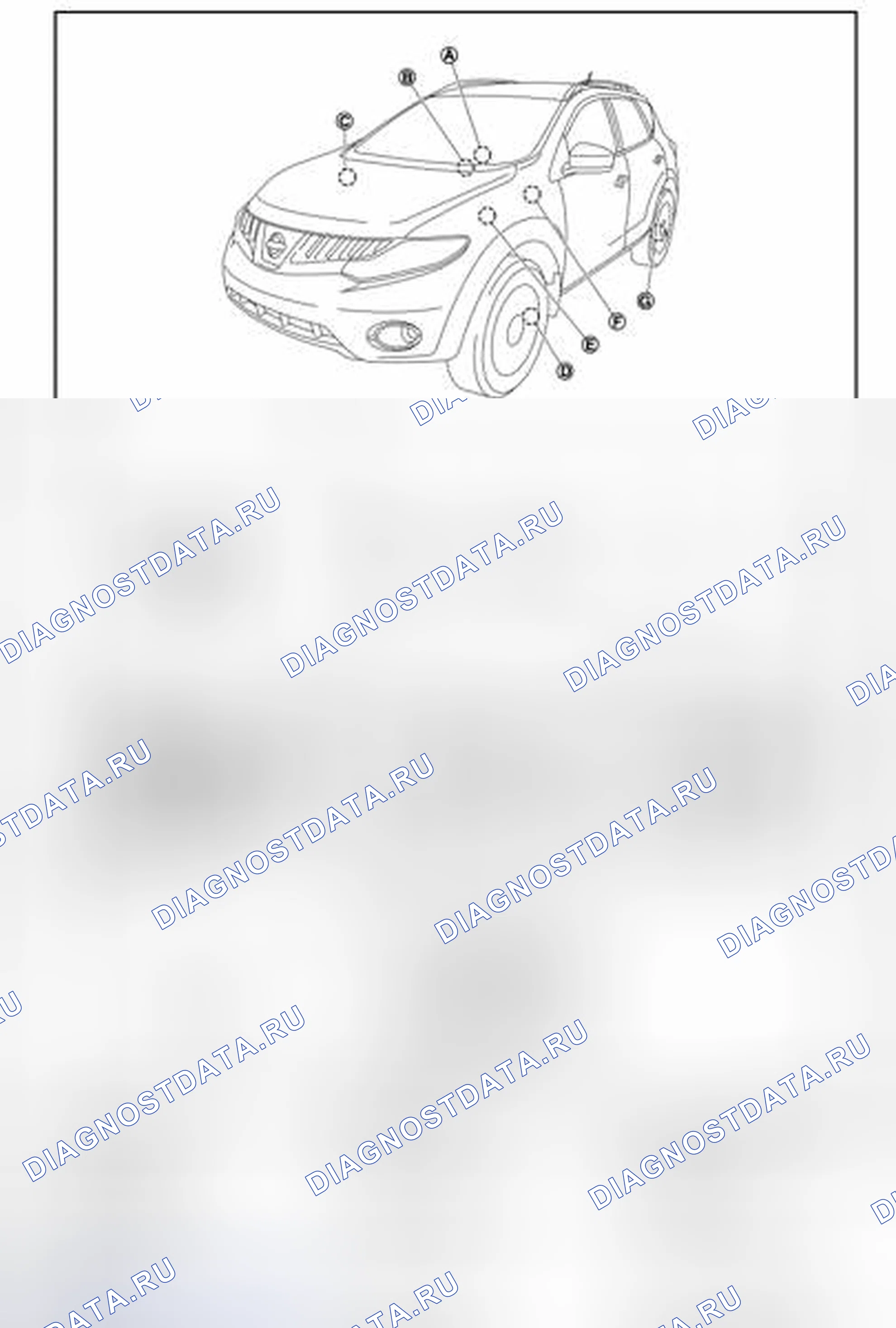 Рис. 11: КРОМЕ США. Nissan Murano Z51 рестайлинг 2