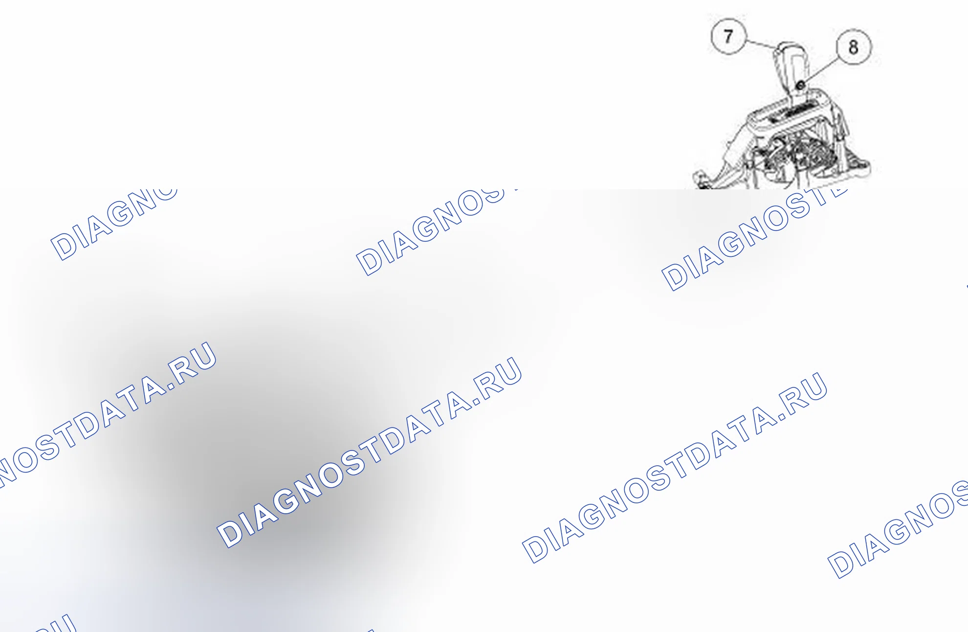 Рис. 1: Внешнее управление. Ford Edge I