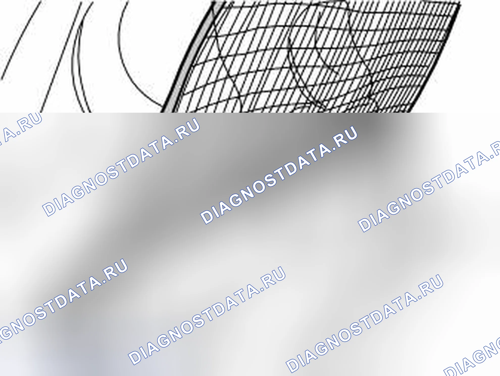 Рис. 460: Относится к установке за передними сиденьями. Volvo XC70 I рестайлинг