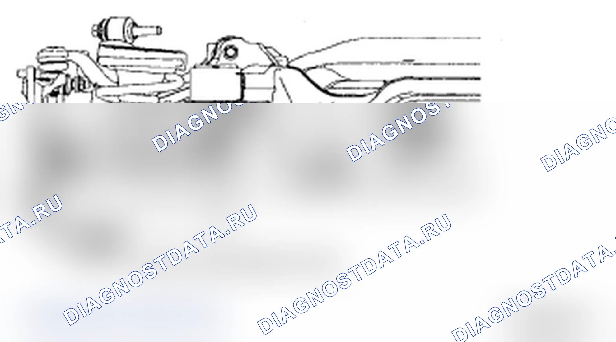 Рис. 3: Установочный болт кулачка регулировки носка. Hyundai Santa Fe II