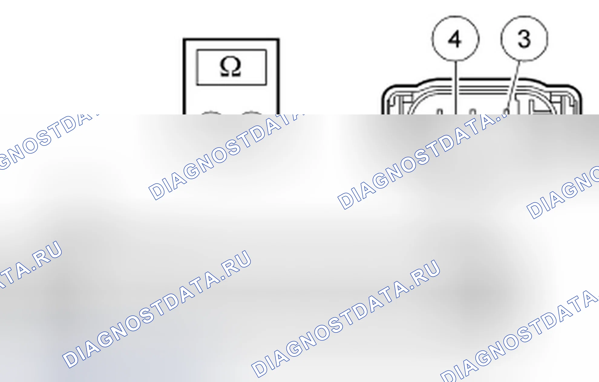 Рис. 43: КОНТРОЛЬНАЯ ТОЧКА K: коды неисправностей C0022:11, 12, 13, 14, 1d и 49. Ford Escape I рестайлинг 2