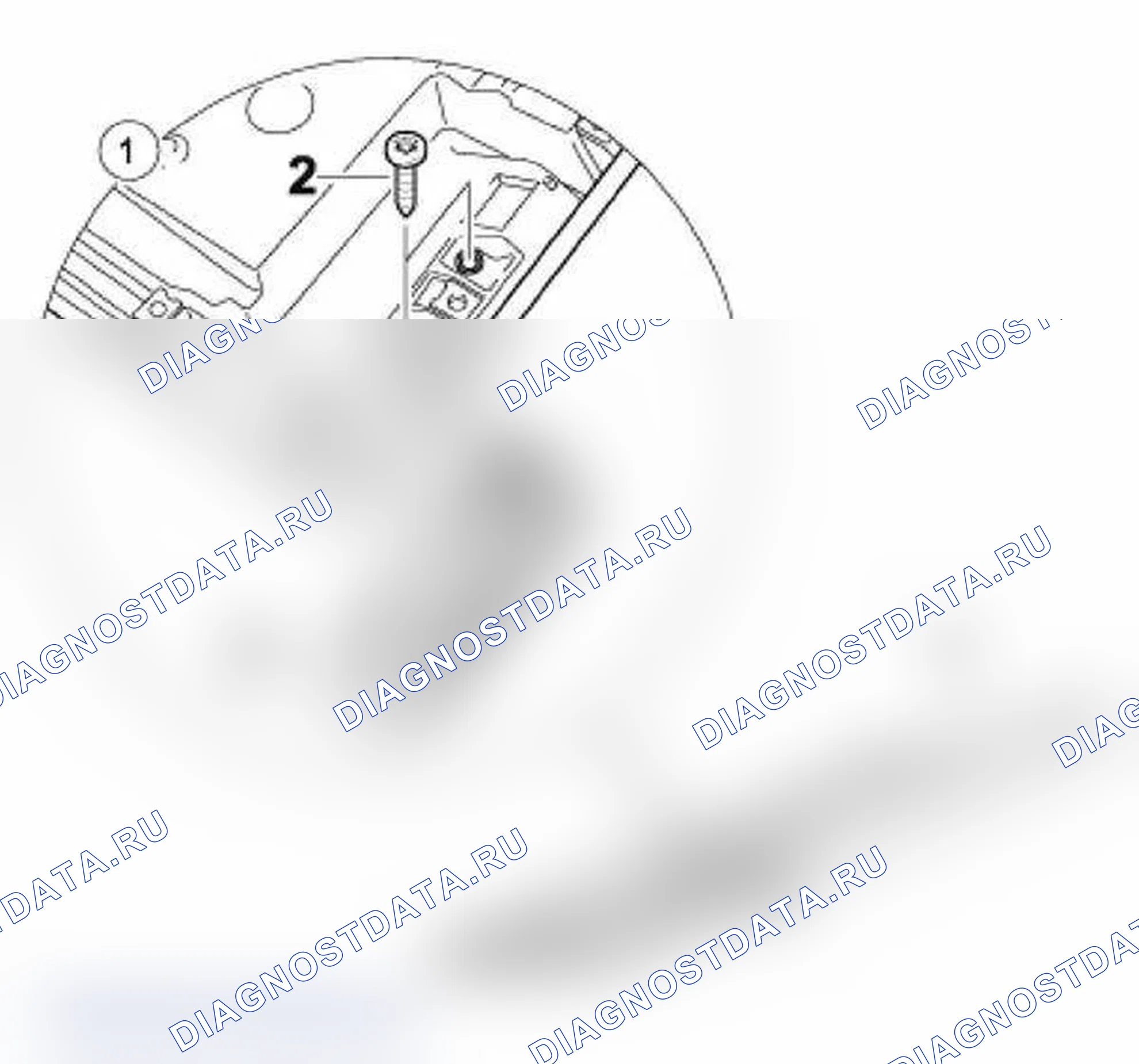 Рис. 26: Снятие и установка замка бардачка. Porsche Boxster S 986