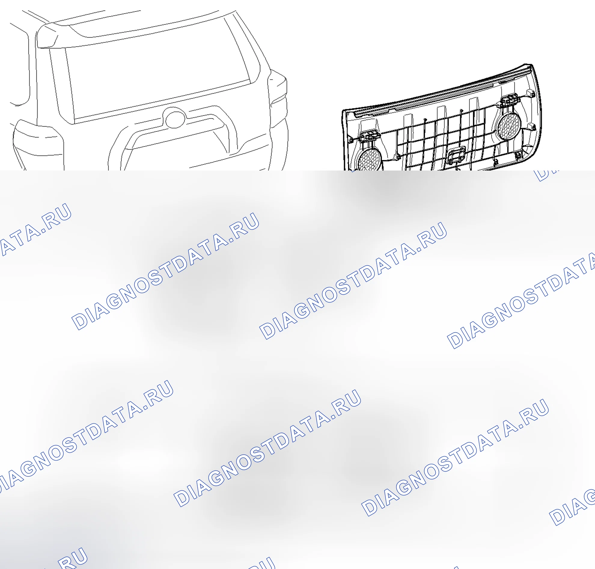 Рис. 66: ИЛЛЮСТРАЦИЯ. Toyota 4Runner V