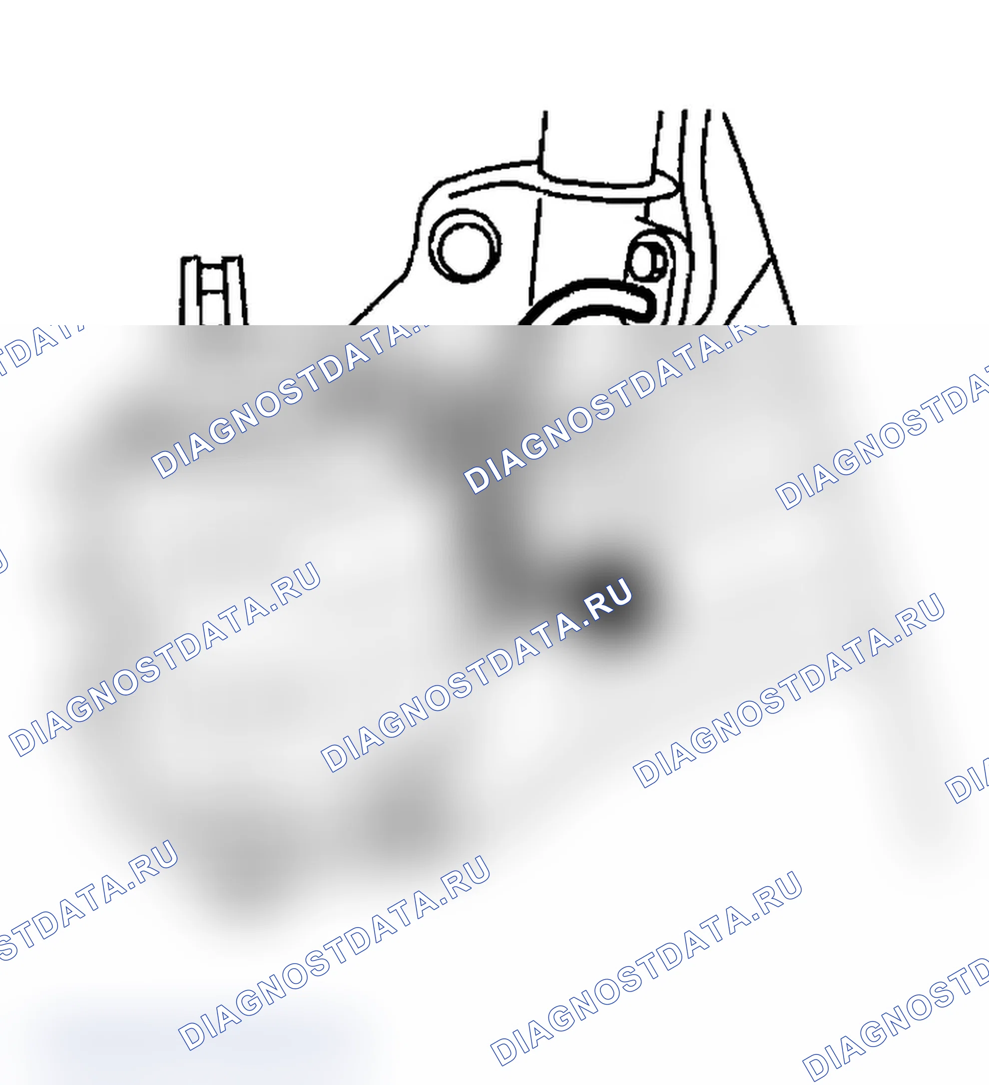 Рис. 117: ШЛАНГ ПЕРЕДНЕГО ТОРМОЗА. Subaru Impreza WRX GD/GG рестайлинг 2