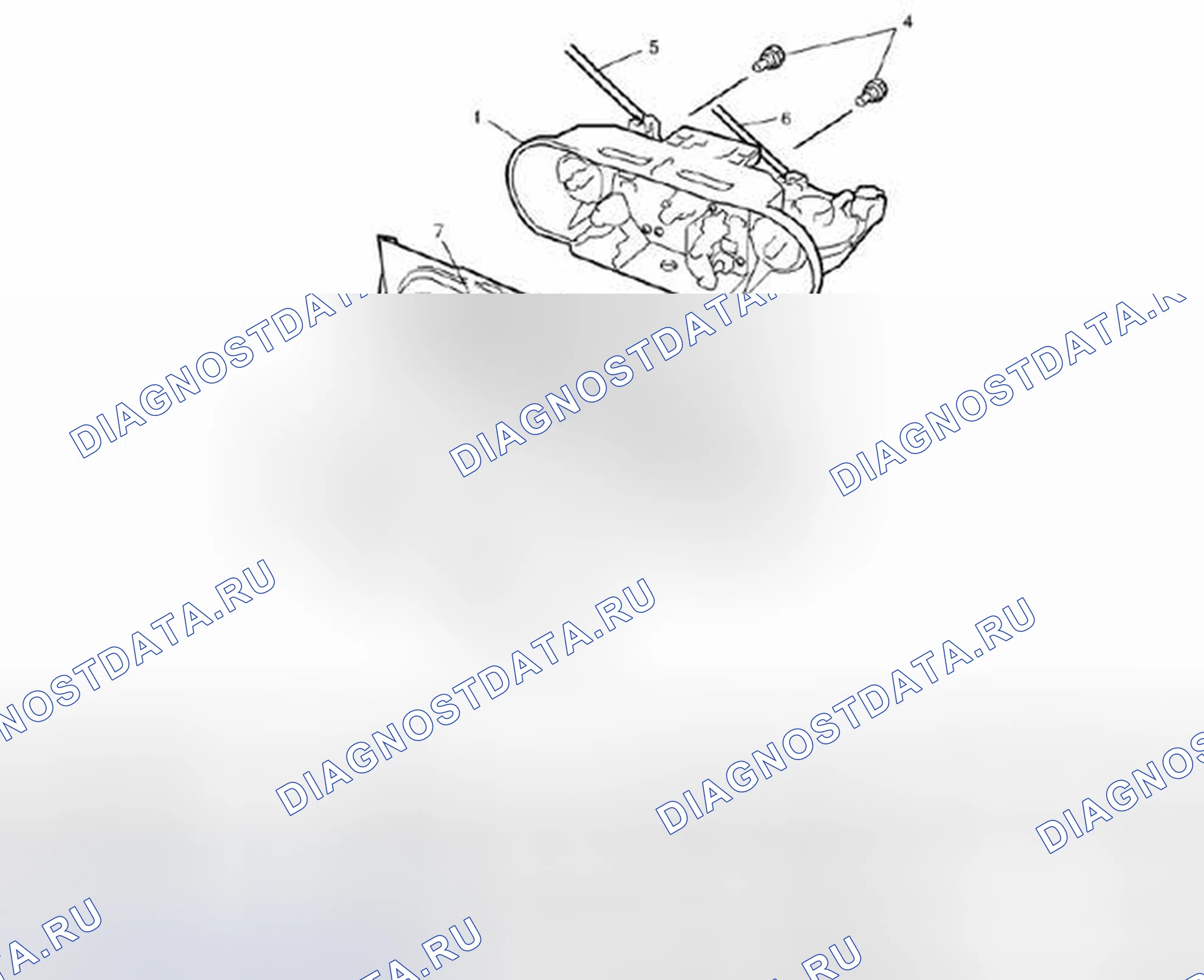Рис. 9: Компоненты блока управления ОВКВ. Suzuki SX4 I рестайлинг