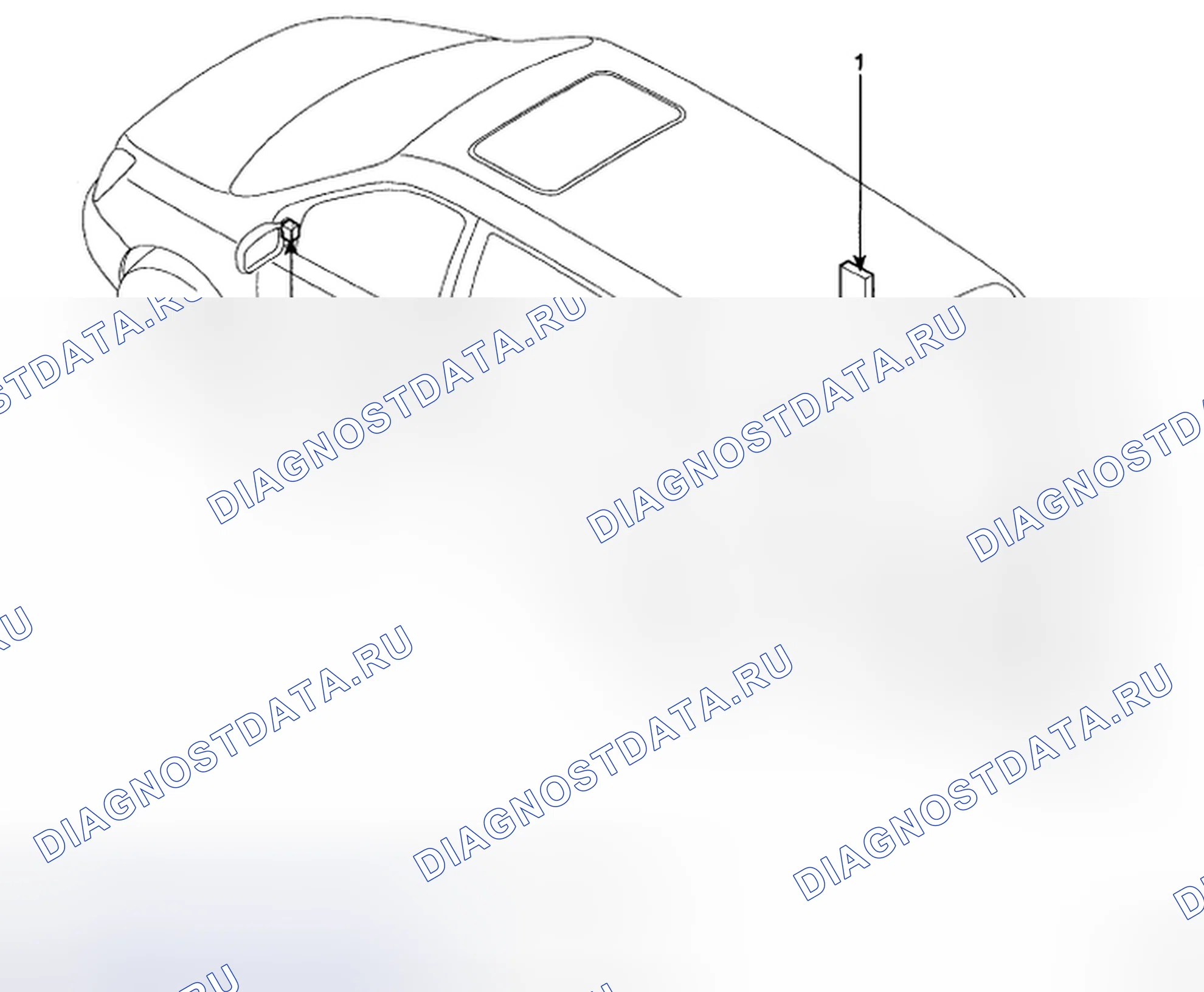 Рис. 20: РАСПОЛОЖЕНИЕ КОМПОНЕНТОВ. Kia Sedona II
