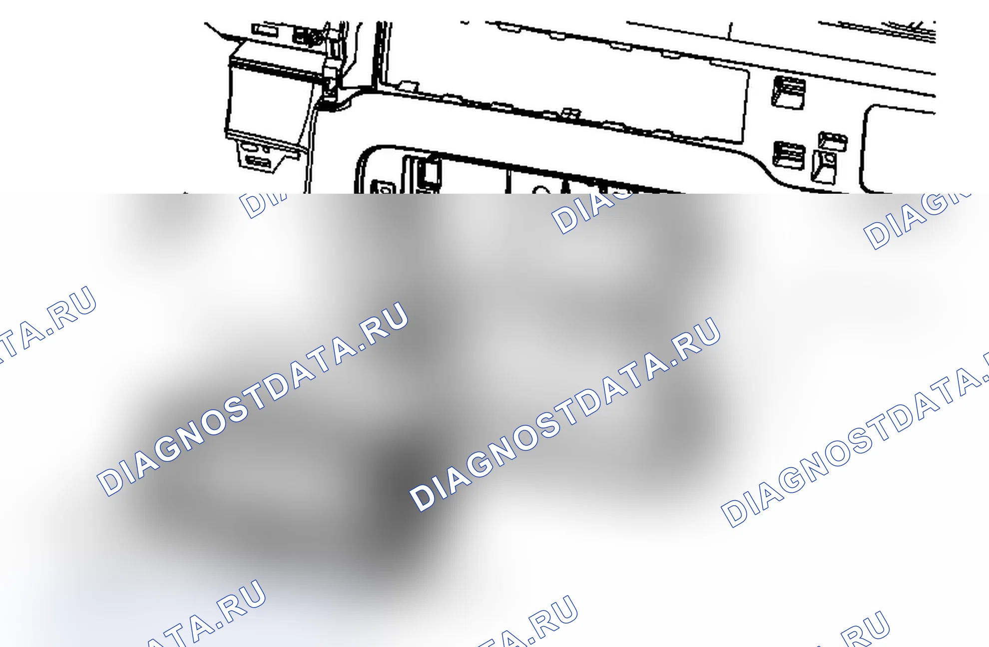 Рис. 48: Замена радио (кроме Cadillac). Chevrolet Tahoe III