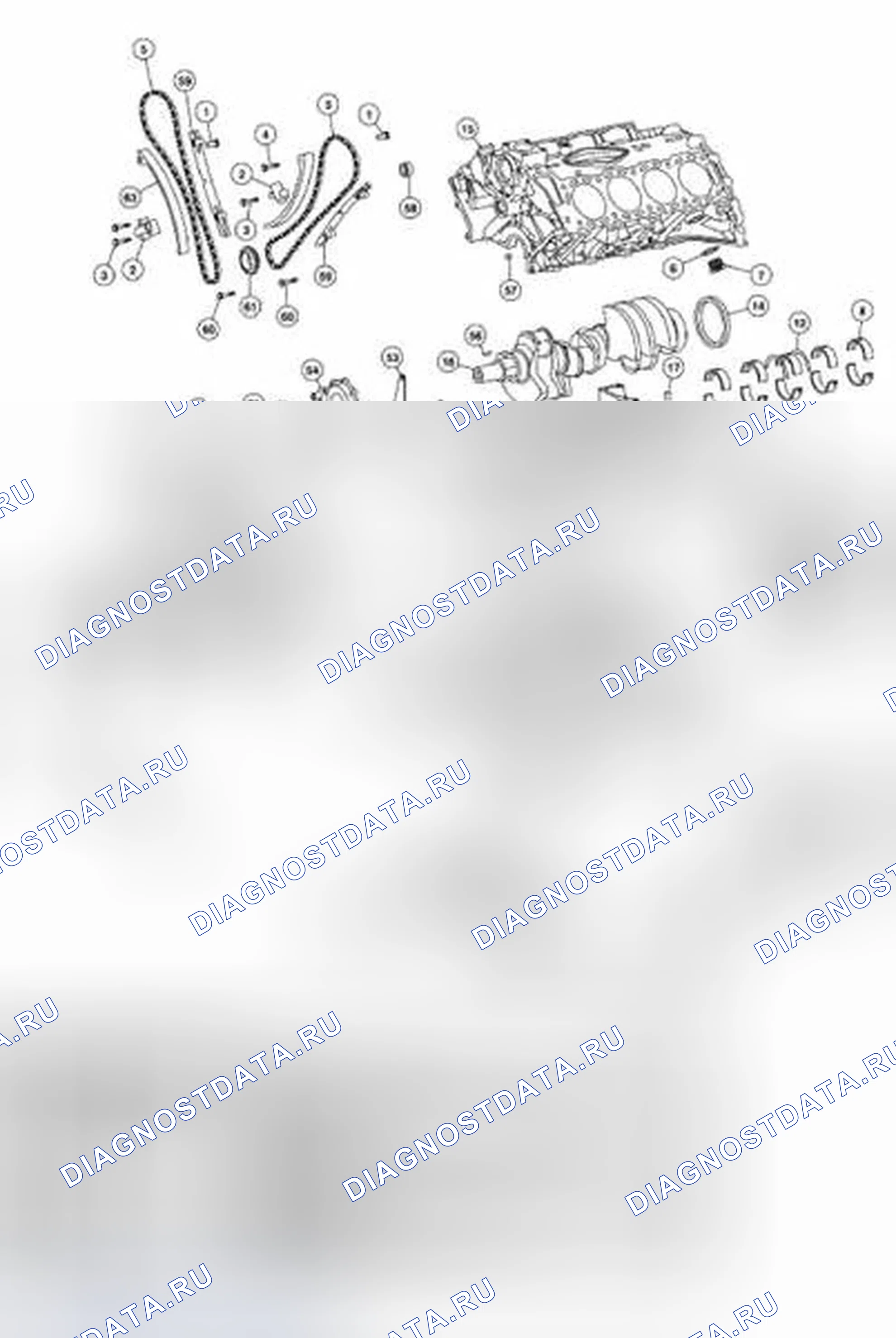 Рис. 35: Нижний конец. Ford Thunderbird XI