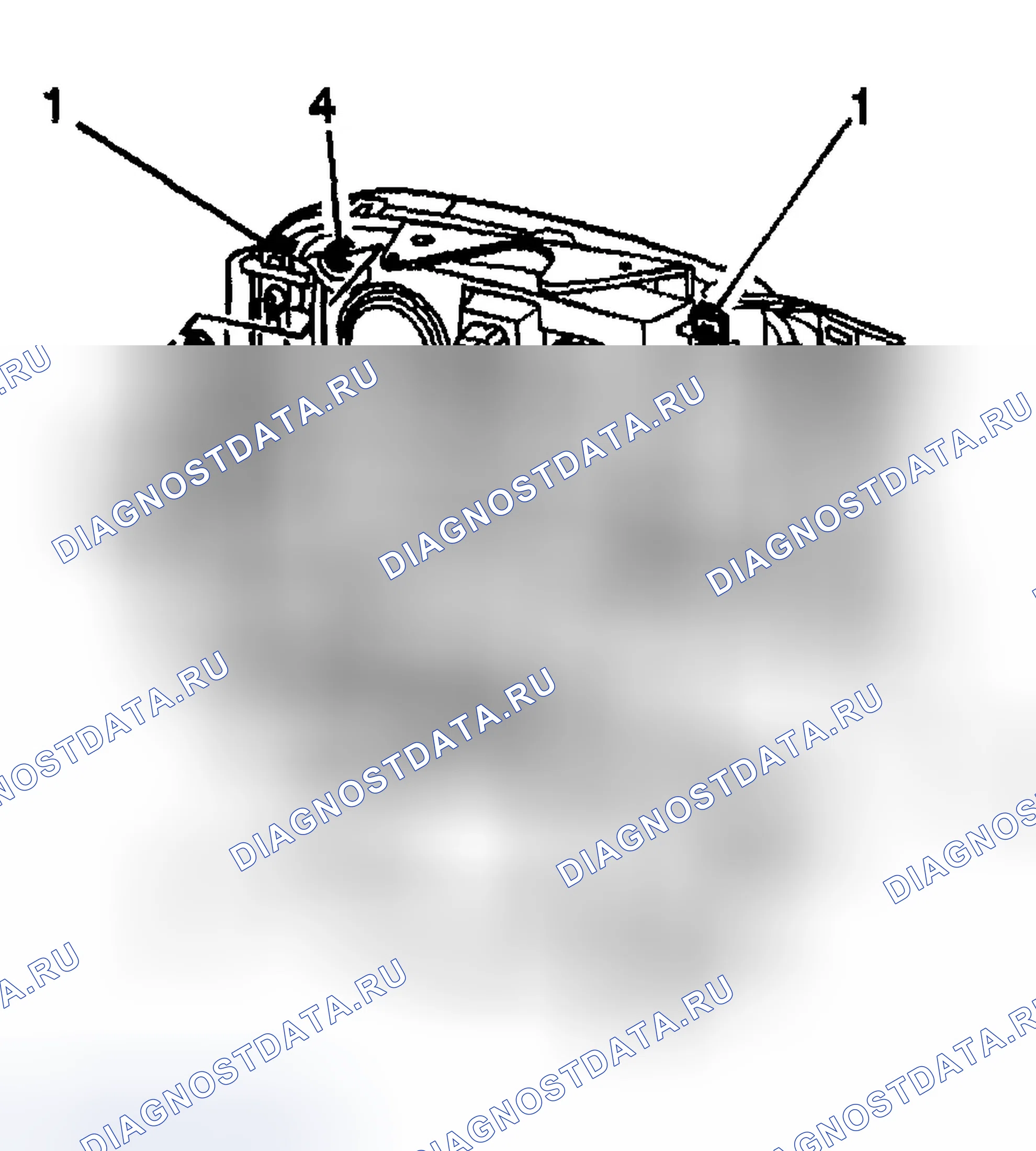 Рис. 238: Процедура установки. Chevrolet TrailBlazer I