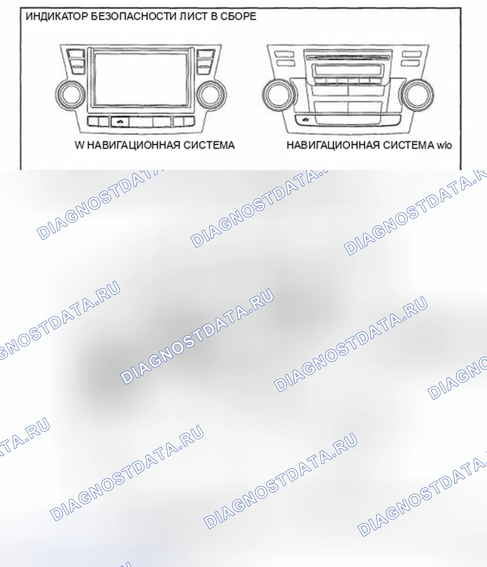 Рис. 84: РАСПОЛОЖЕНИЕ ДЕТАЛЕЙ. Toyota Highlander II