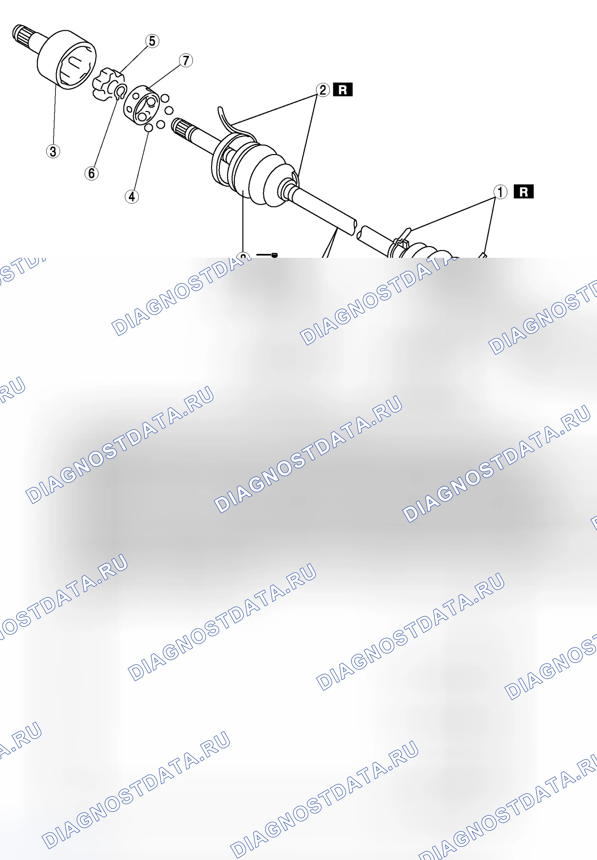 Рис. 23: Разборка. Honda CR-V III рестайлинг