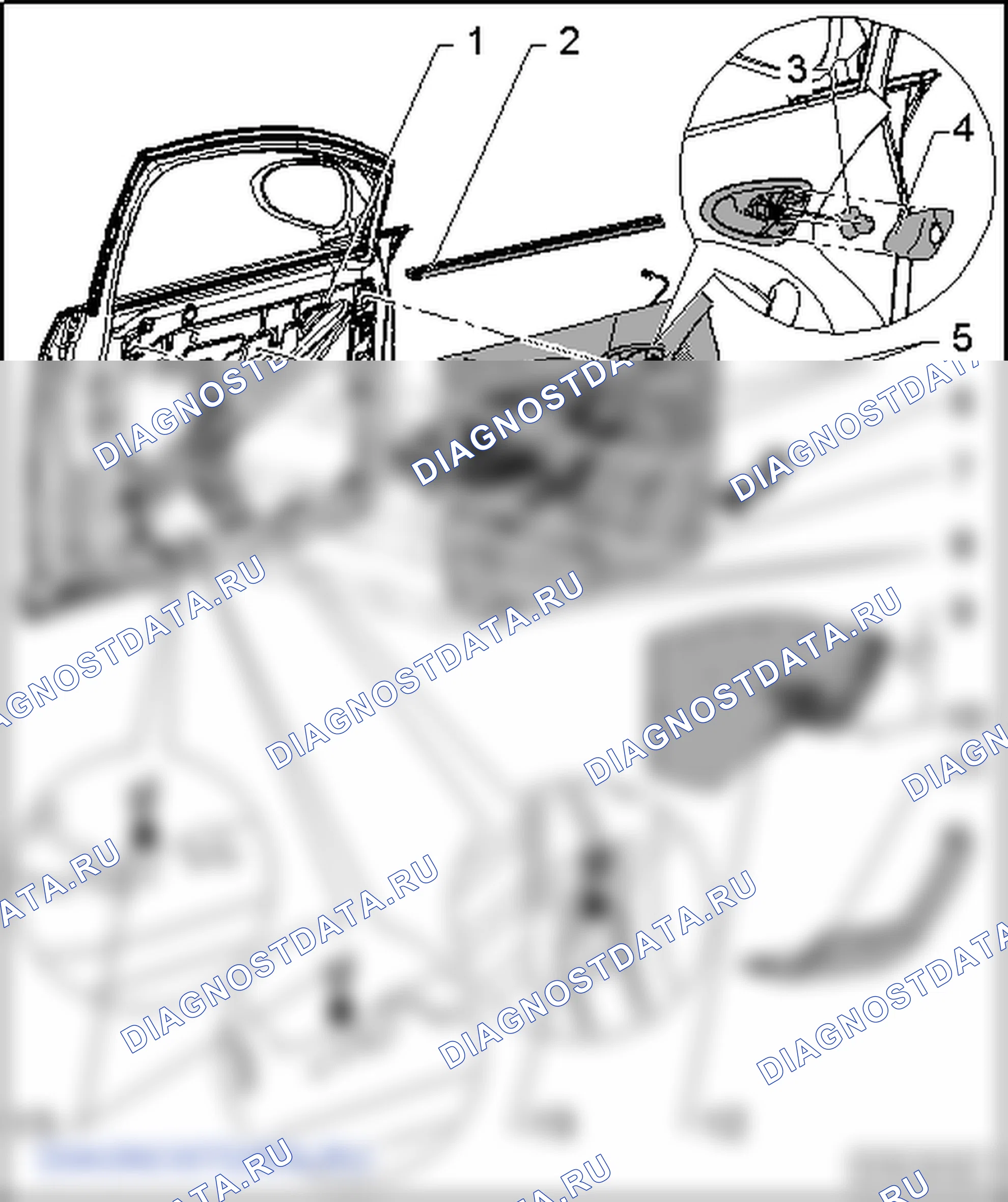 Обивка передних дверей. SEAT Leon Ii