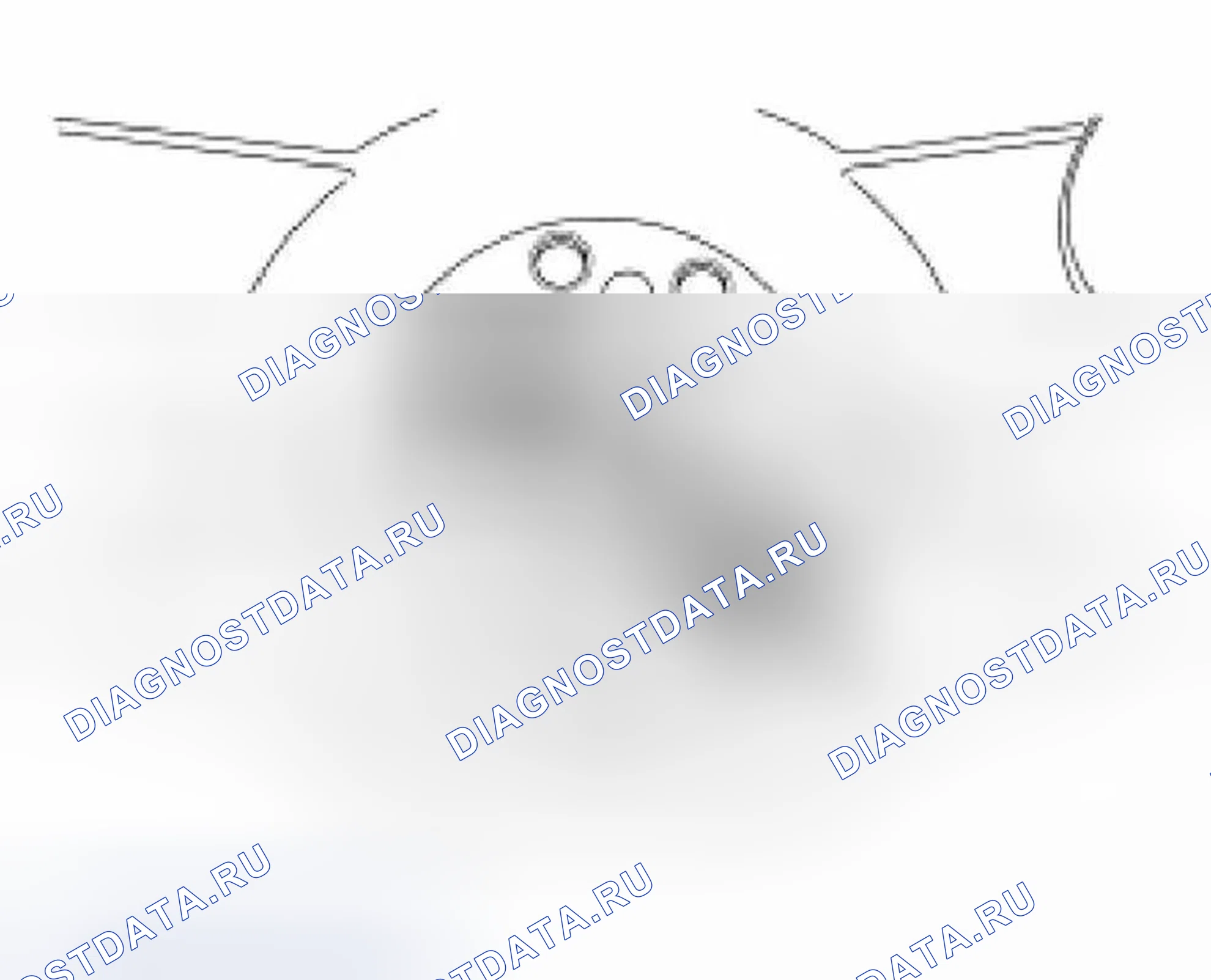 Рис. 1352: Пункт 1: Снятие гайки шестерни. Ford Pickup F150 