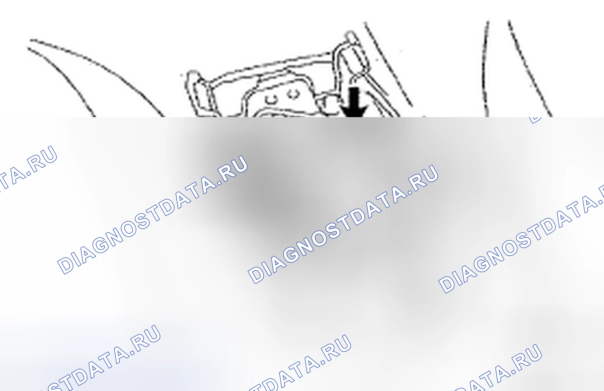 Рис. 153: ДЕМОНТАЖ. Toyota Prius II рестайлинг