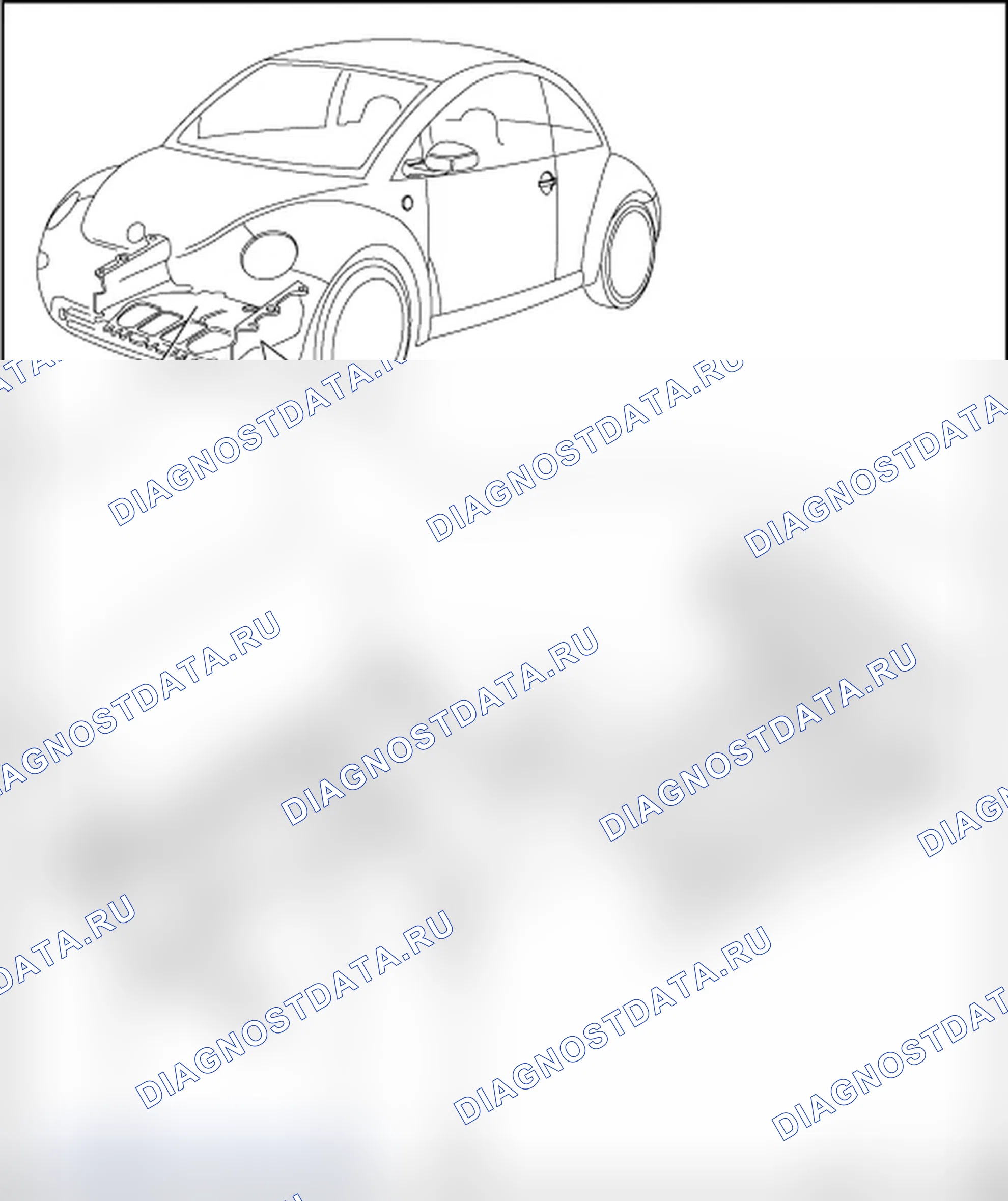 Рис. 115: БЕНЗИНОВЫЕ ДВИГАТЕЛИ. Volkswagen New Beetle A4