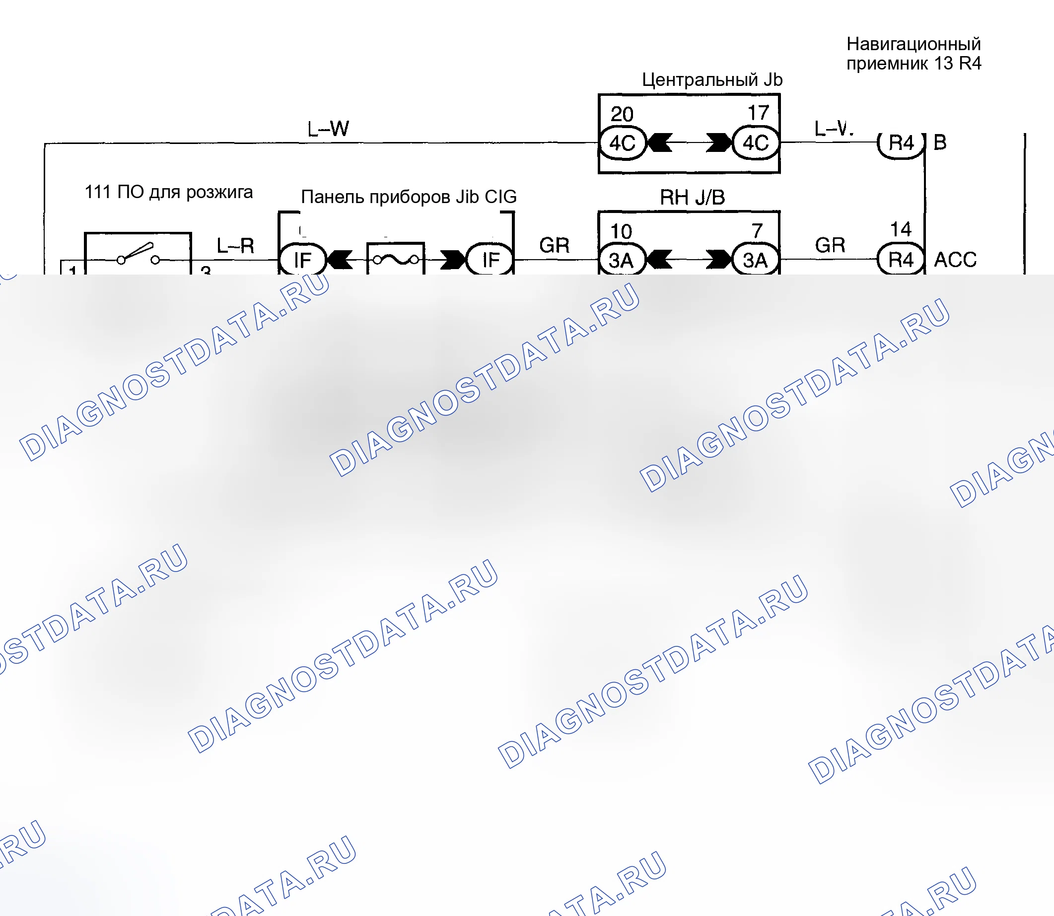 Рис. 32: электросхема. Toyota Matrix E130