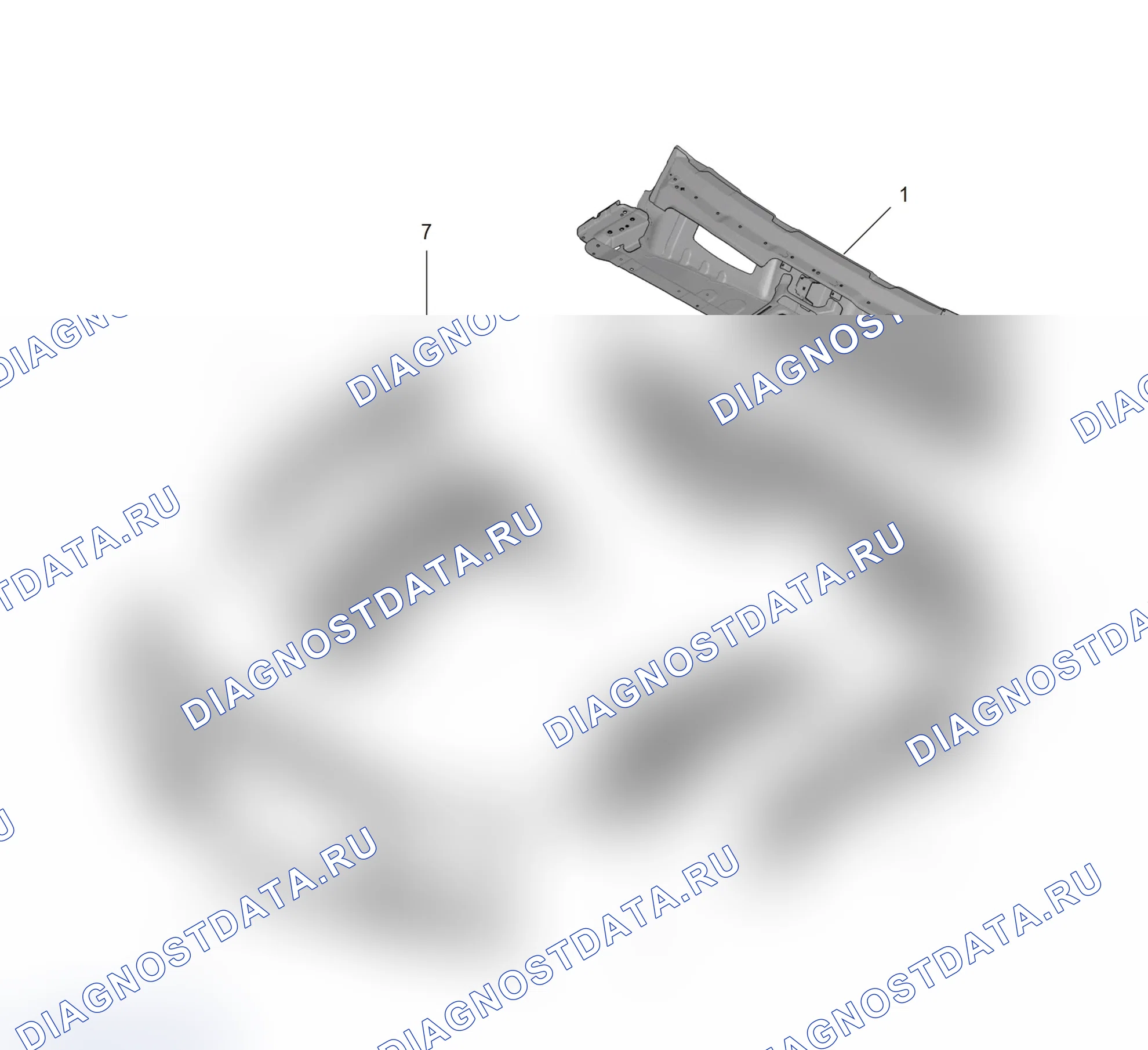 Моторный отсек Чертежей демонтажа кузова - — Tank 300. Tank 300 I