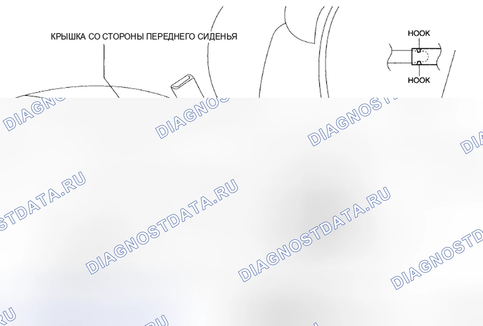 Рис. 40: Сторона водителя. Mazda 6 GH рестайлинг