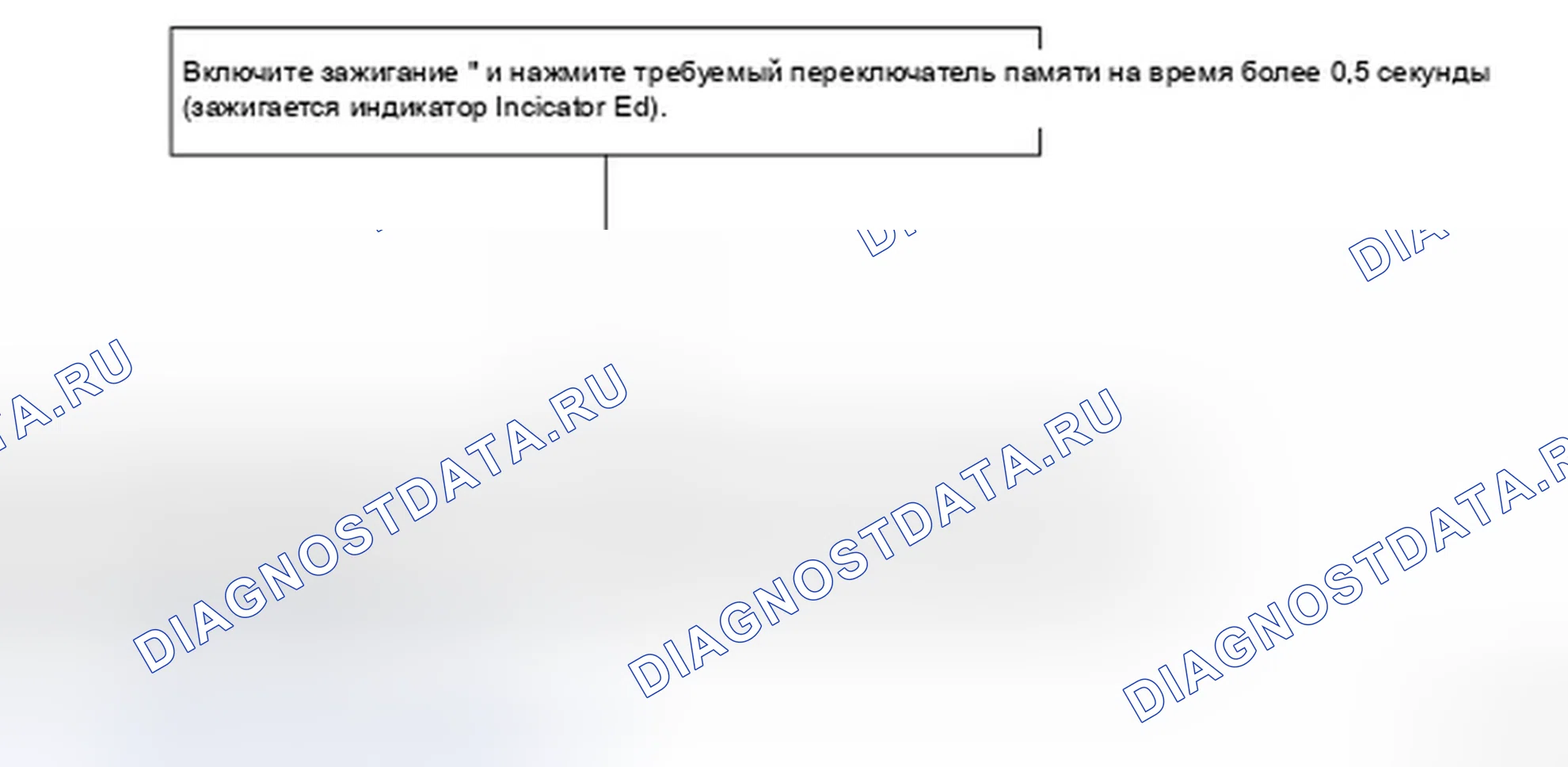 Рис. 1: РАБОТА ПЕРЕКЛЮЧАТЕЛЯ ПАМЯТИ. Infiniti FX35 I рестайлинг