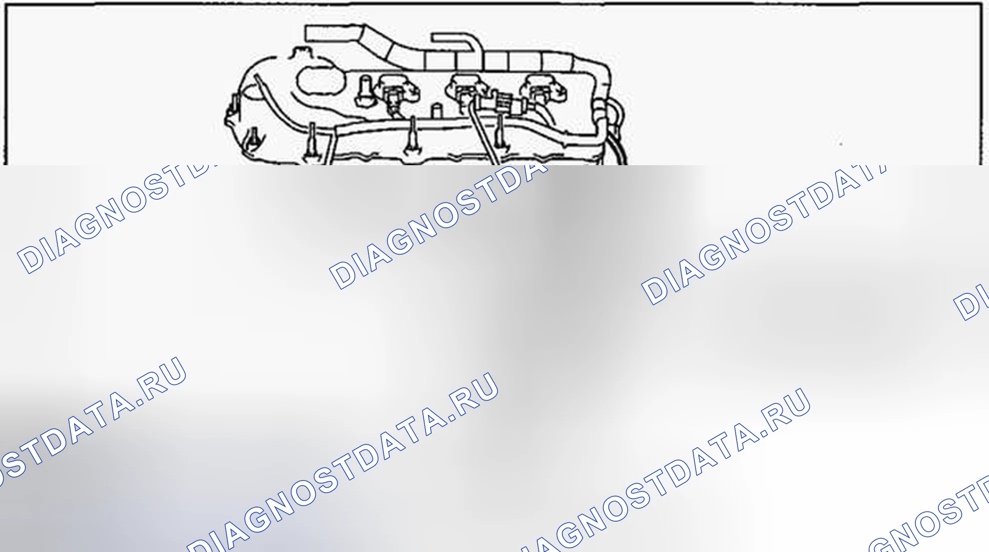 Рис. 38: подогреваемый кислородный датчик (ЛЕВ) Демонтаж / монтаж. Mazda CX-9 I рестайлинг